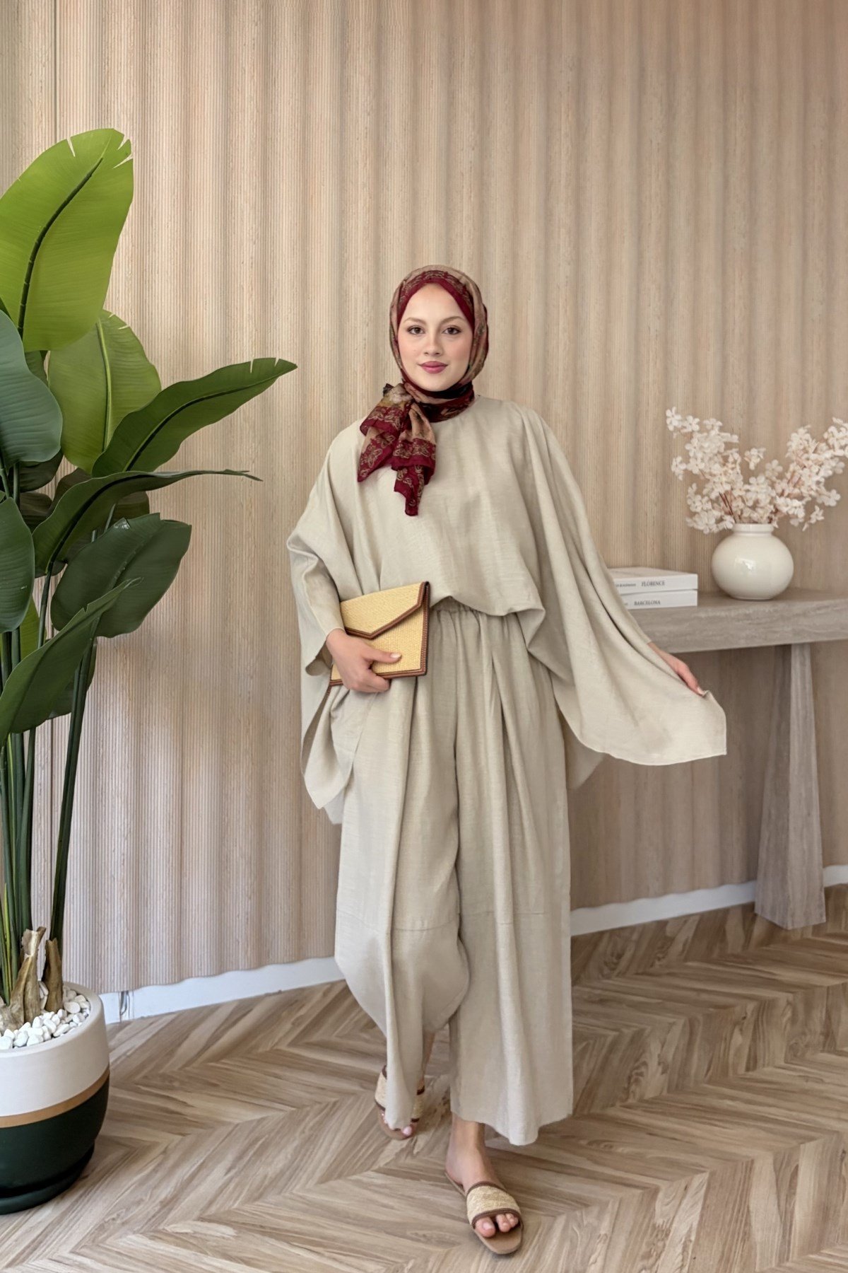 Carla Yarasa Kol Takım Taş Rengi