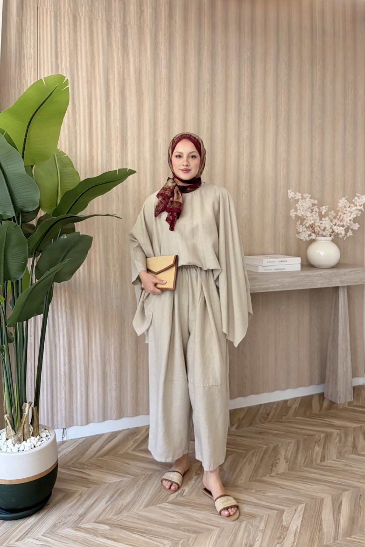 Carla Yarasa Kol Takım Taş Rengi