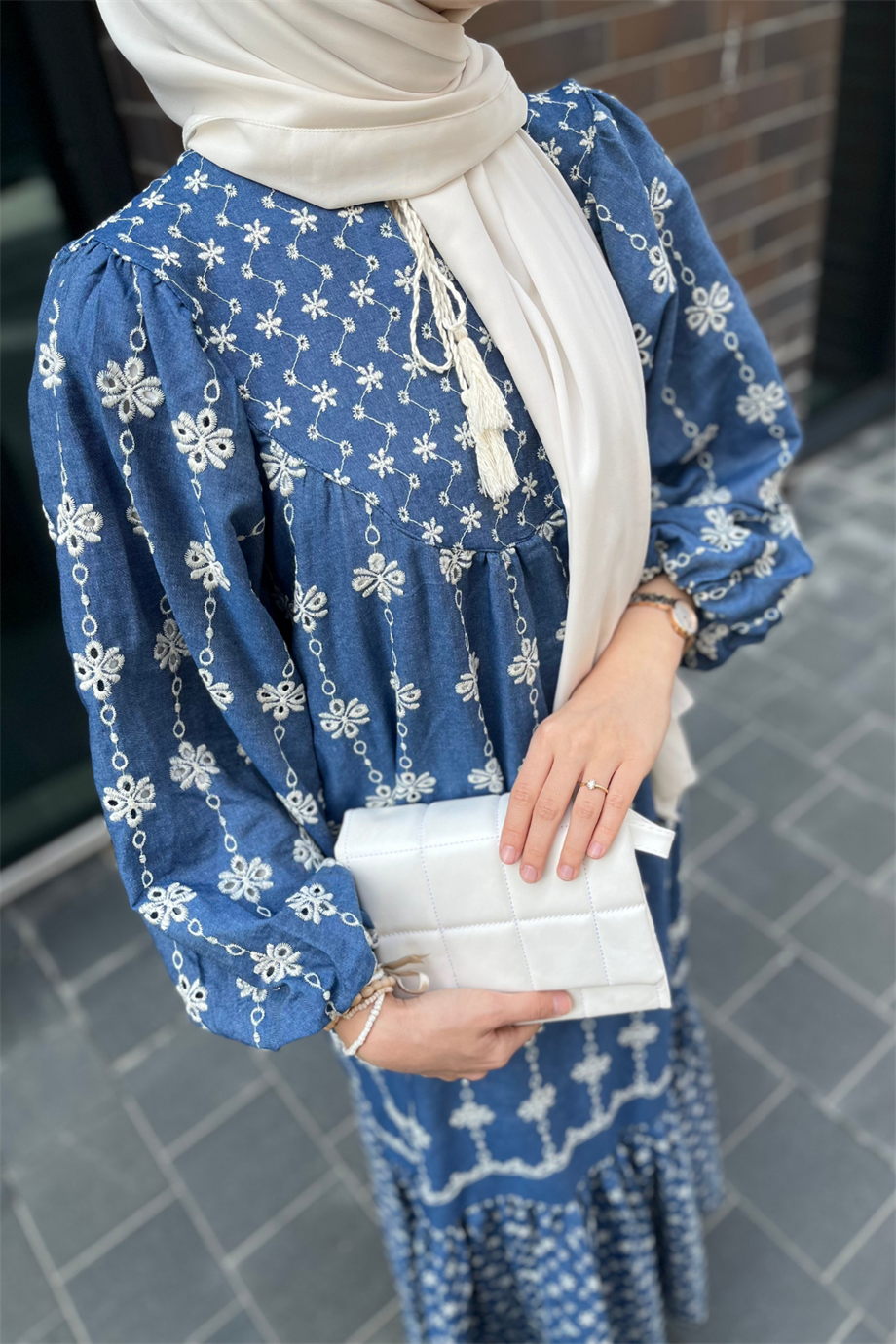 Denim Elbise