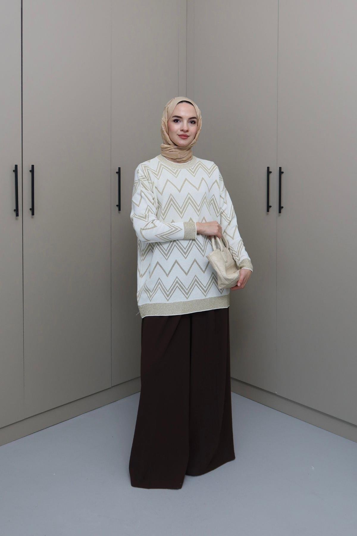Everest Merserize Tunik Ekru