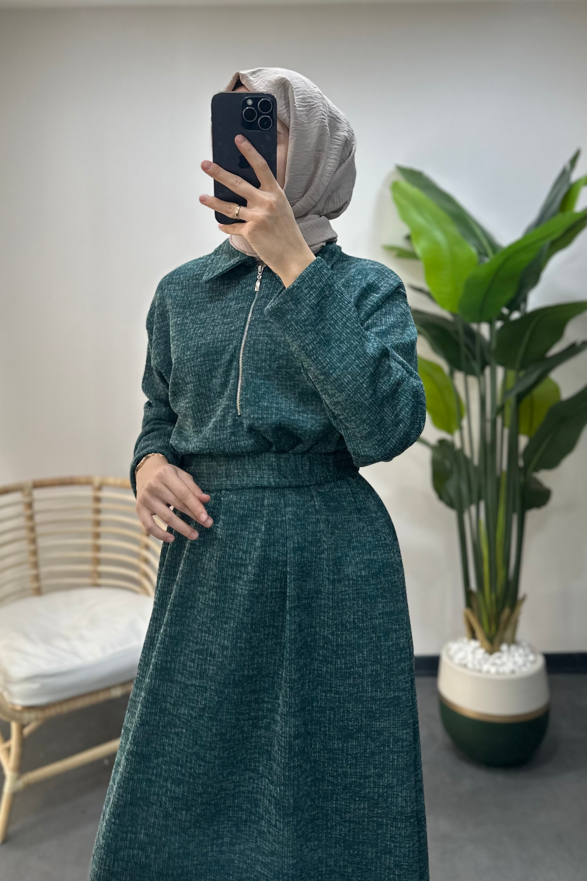 Hera Elbise Yeşil