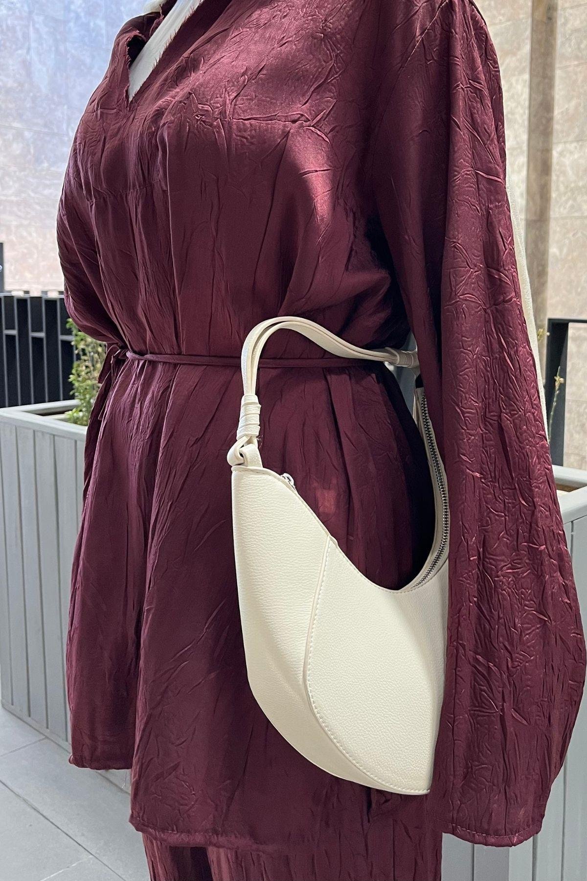 Jewel Crush Takım Bordo