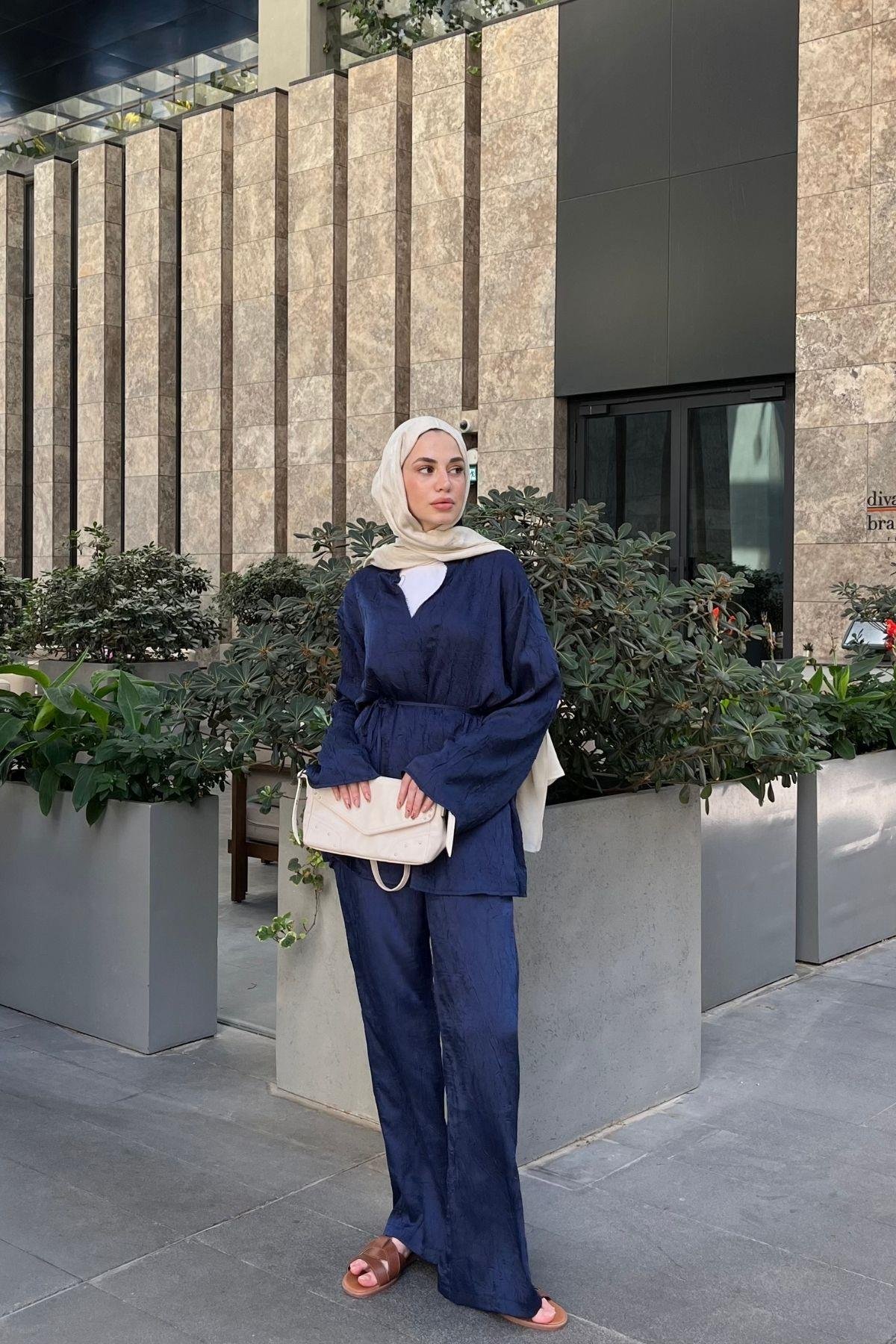 Jewel Crush Takım Lacivert