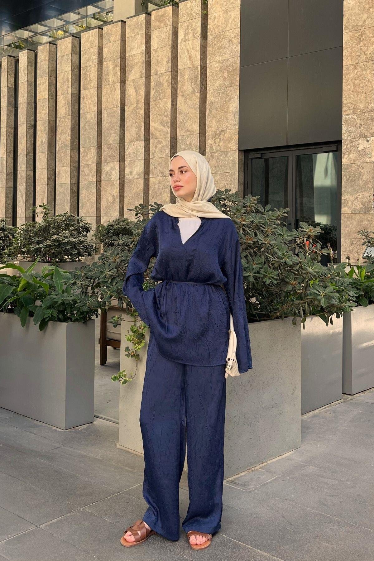 Jewel Crush Takım Lacivert