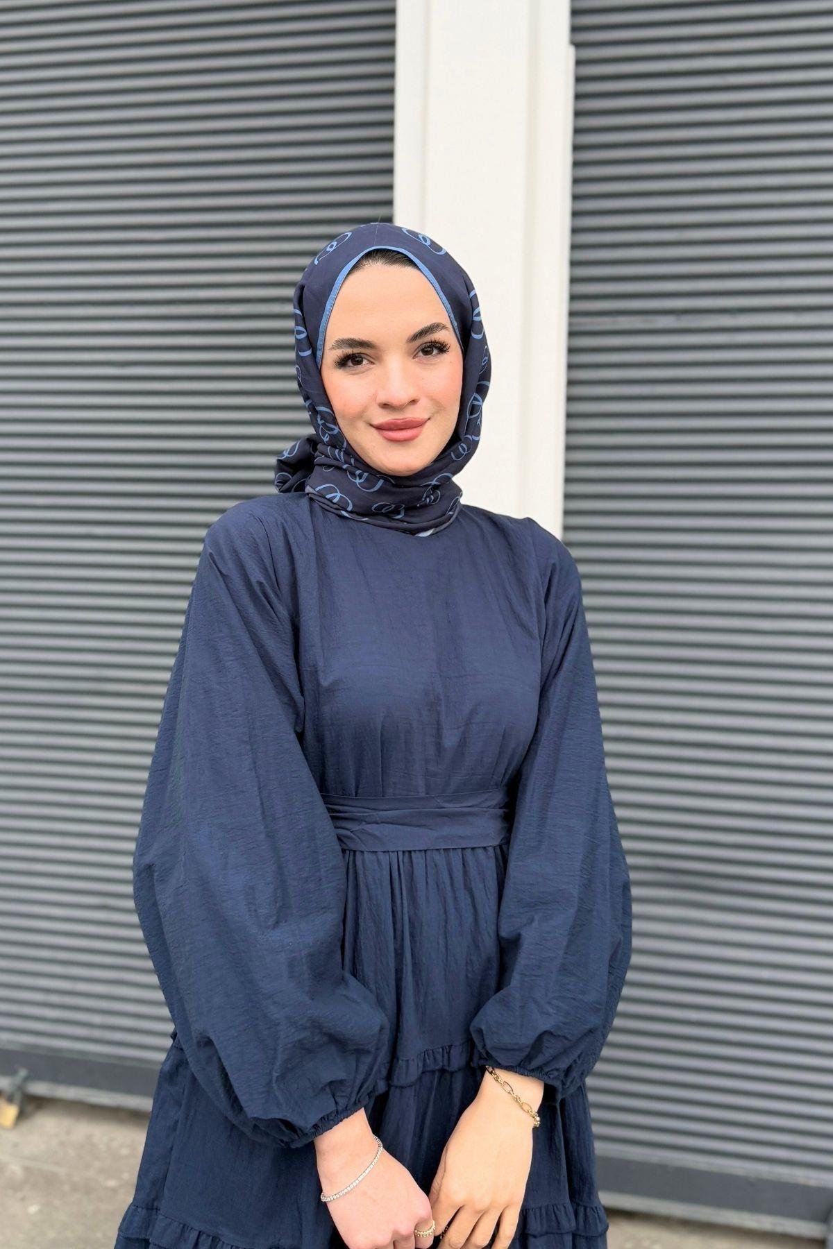 Lidya Elbise Lacivert