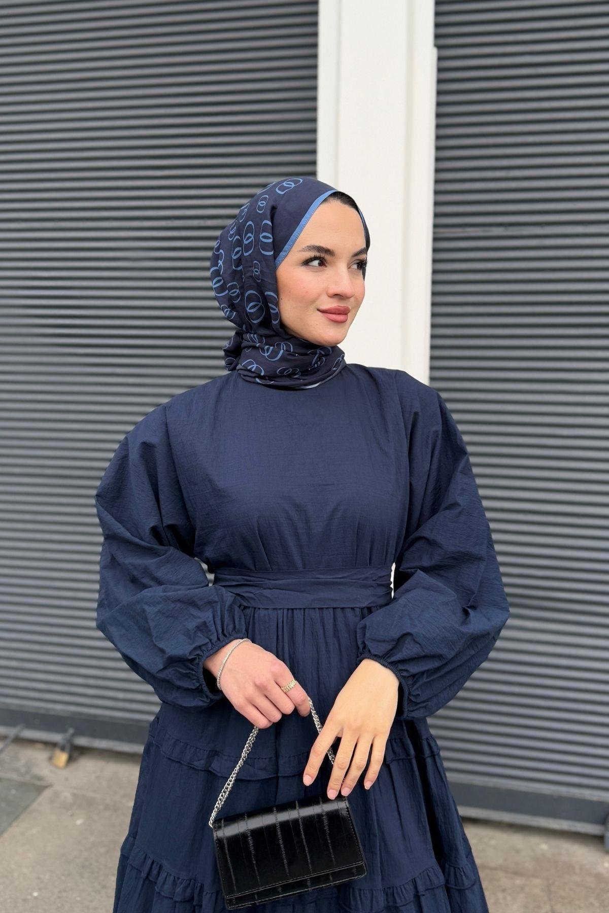 Lidya Elbise Lacivert