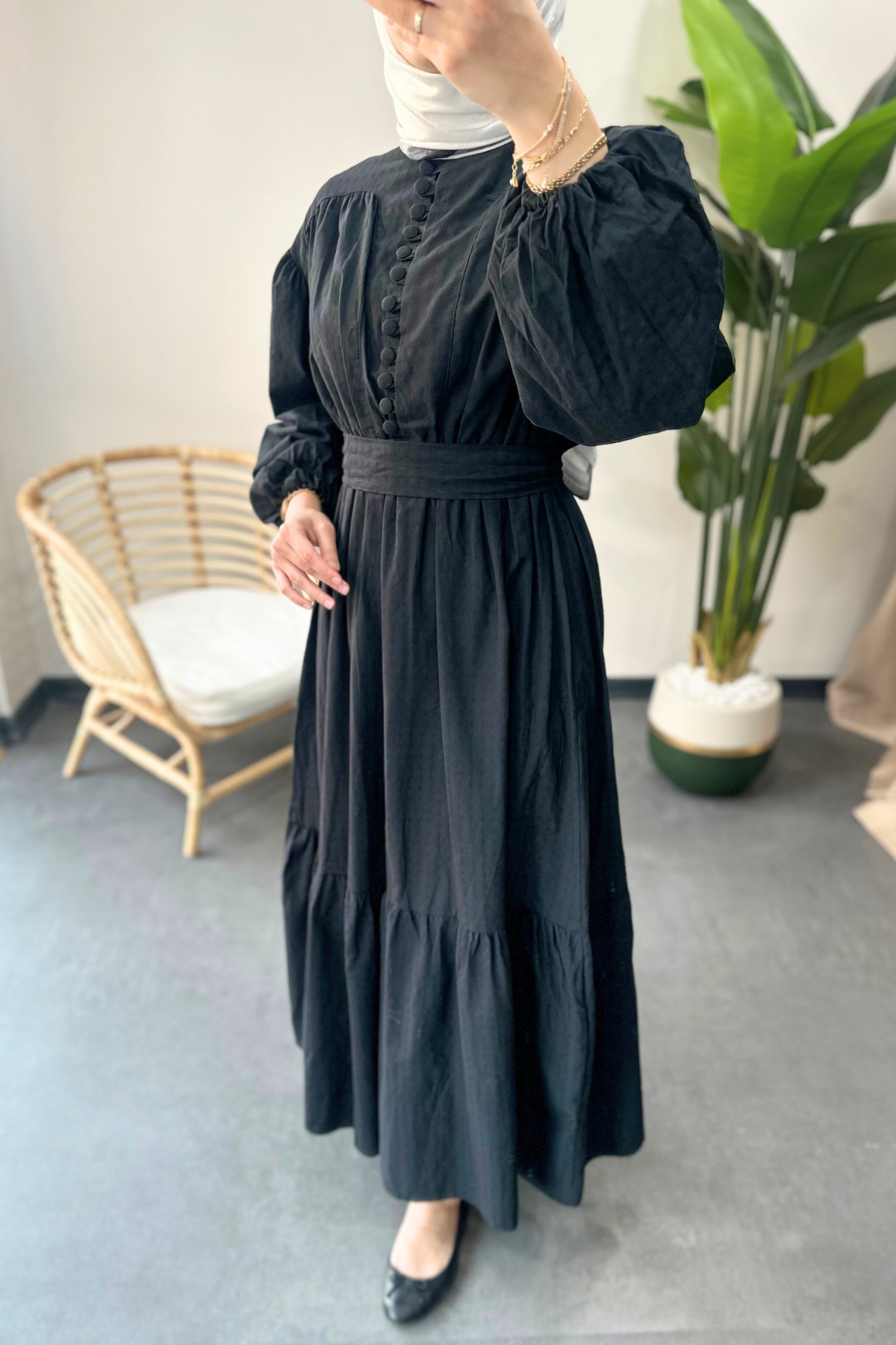 Lili Elbise Siyah