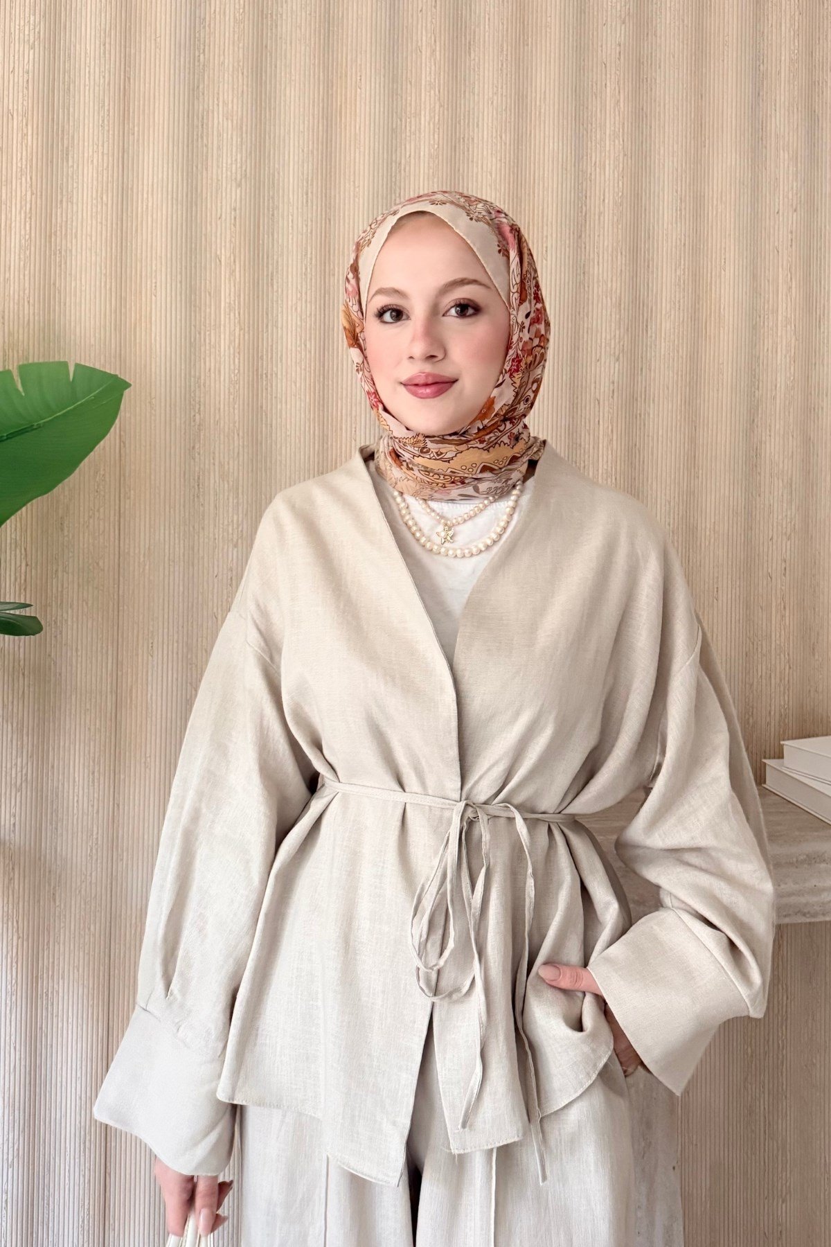 Lily Kimono Takım Taş