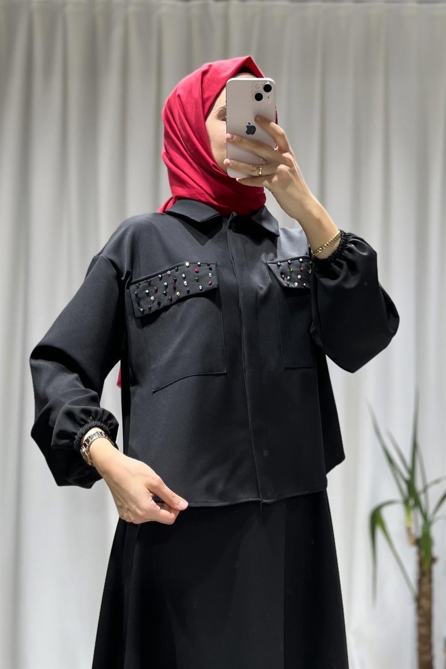 Lina İki İplik Takım Siyah
