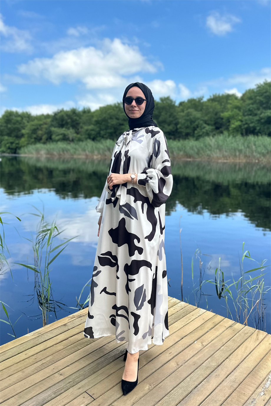 Lisa Elbise Siyah
