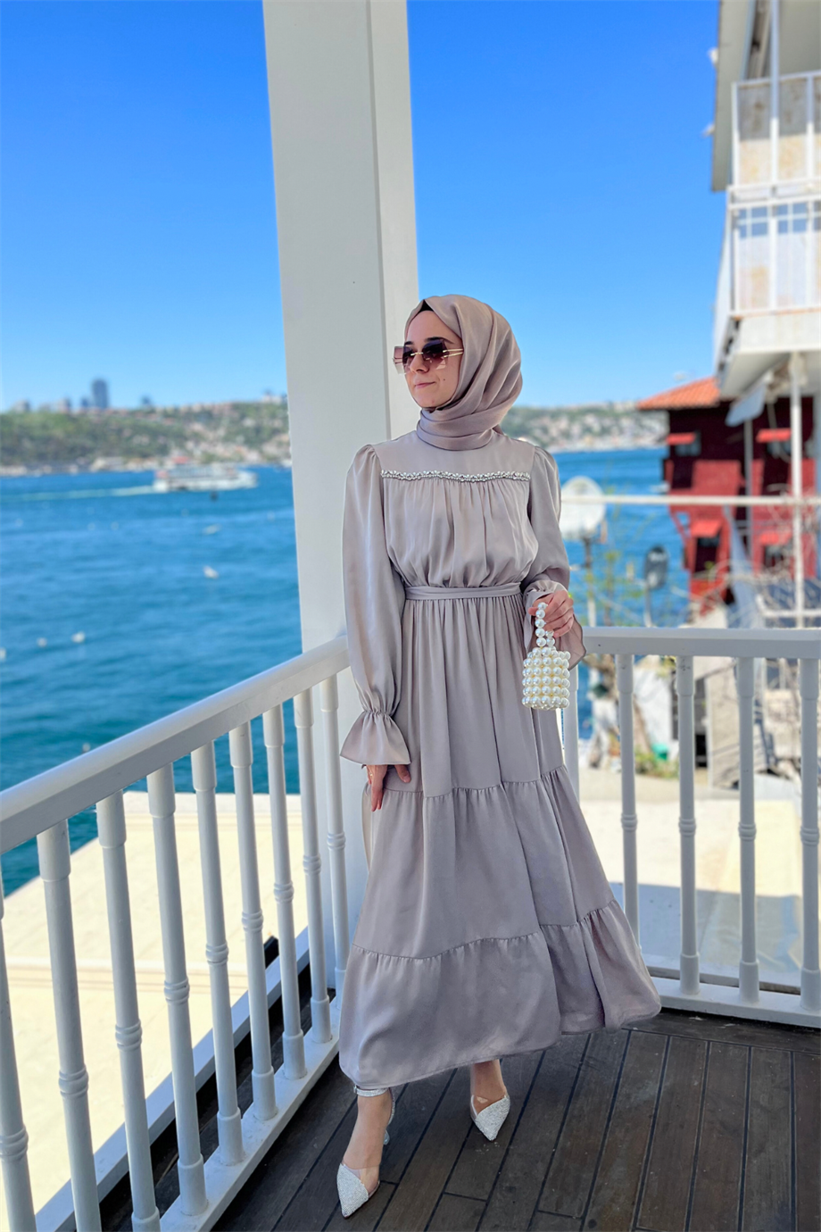 Loren Elbise Taş Rengi