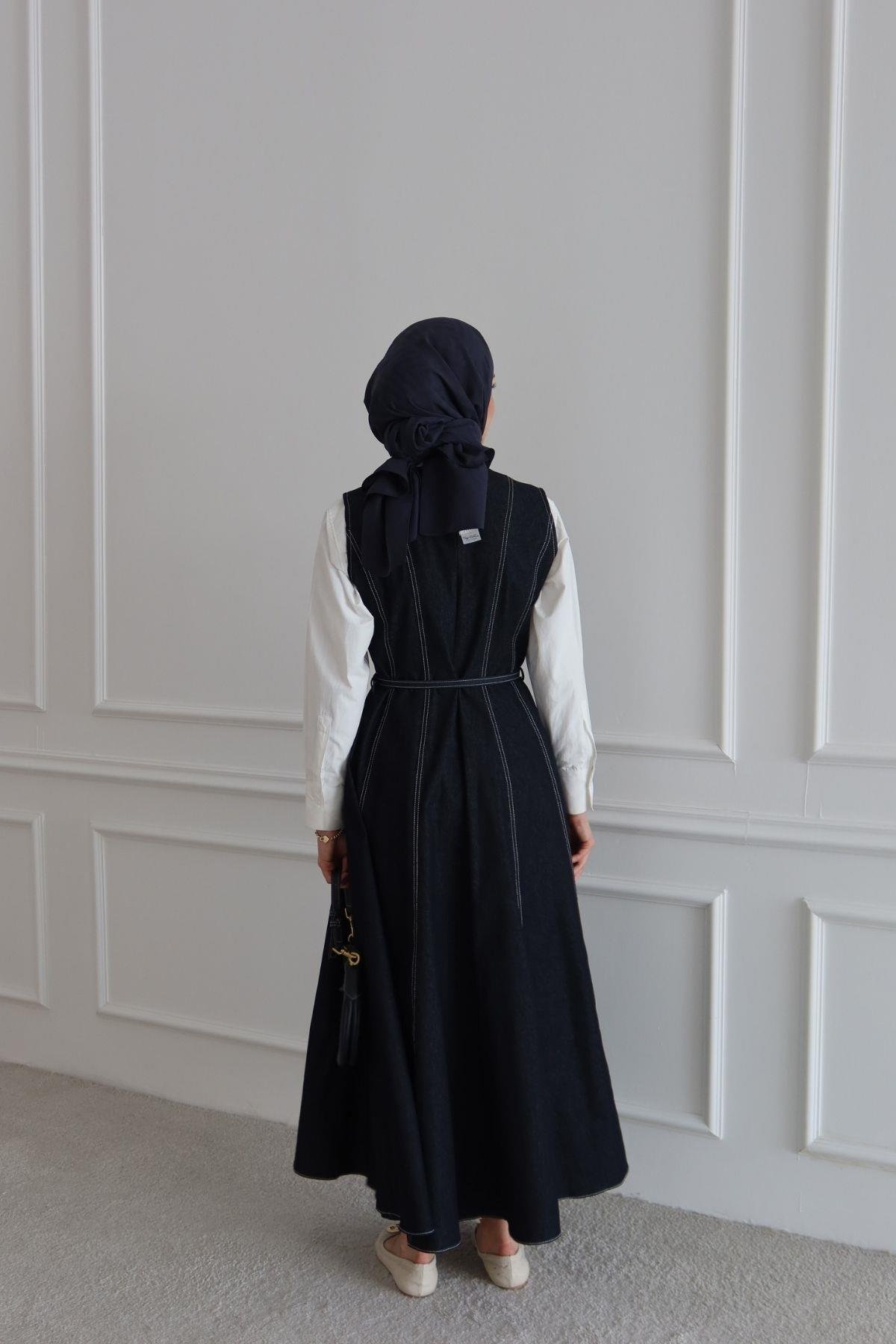 Maren Denim Jile Lacivert