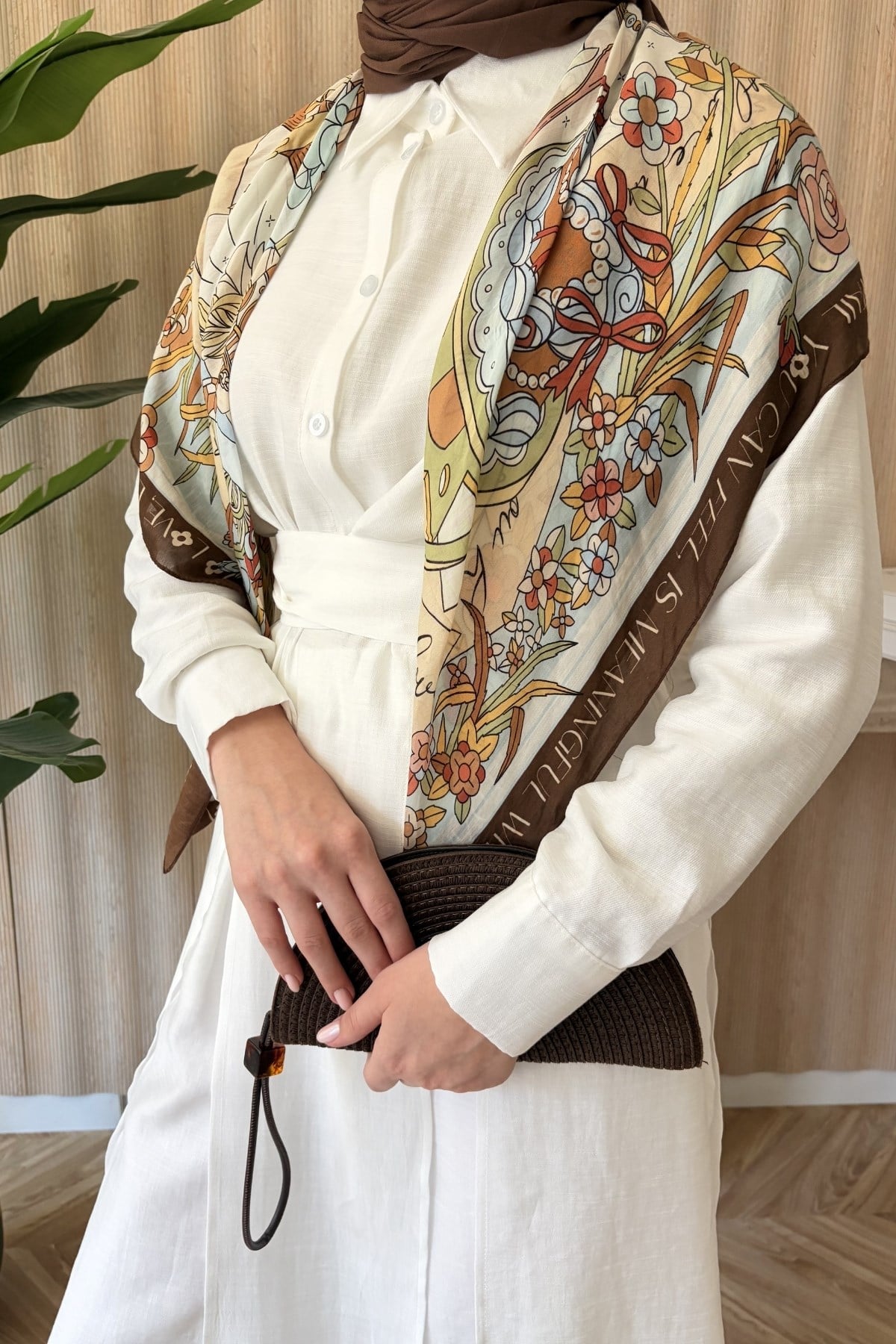 Maren Keten Parçalı Takım Beyaz