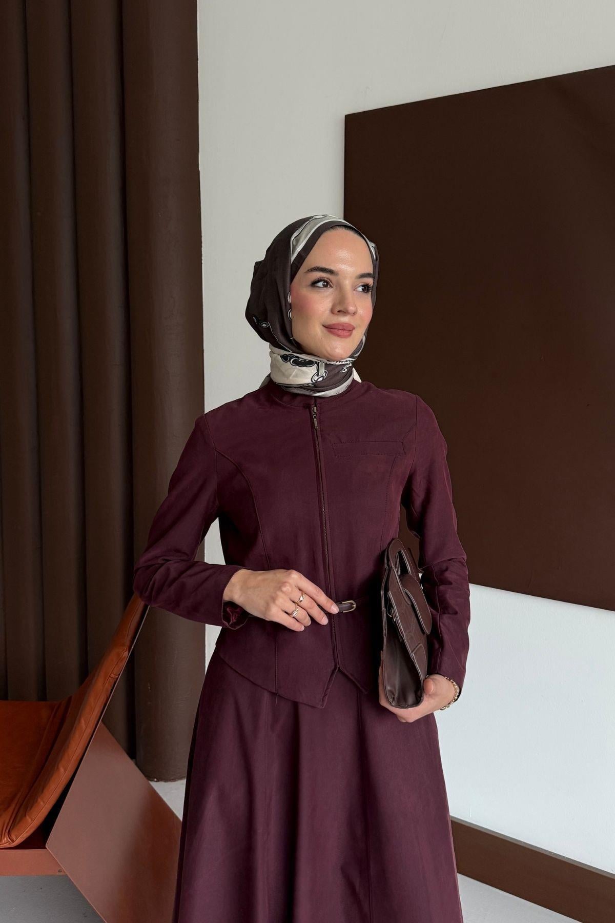 Mayi Minimal Takım Bordo