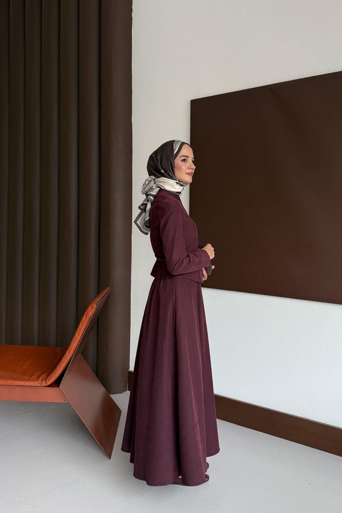 Mayi Minimal Takım Bordo