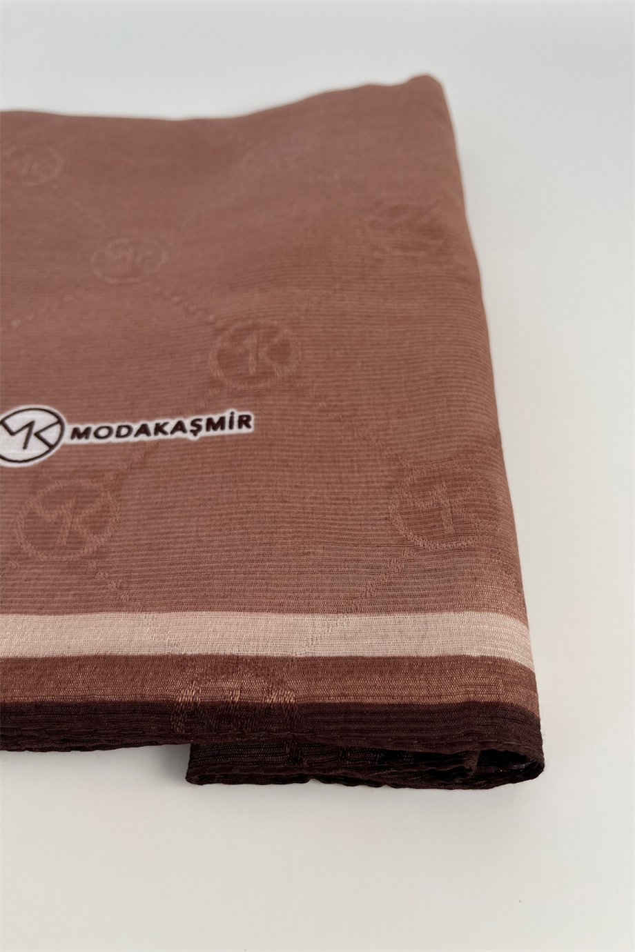 Modakaşmir Monogram Şal Bordo