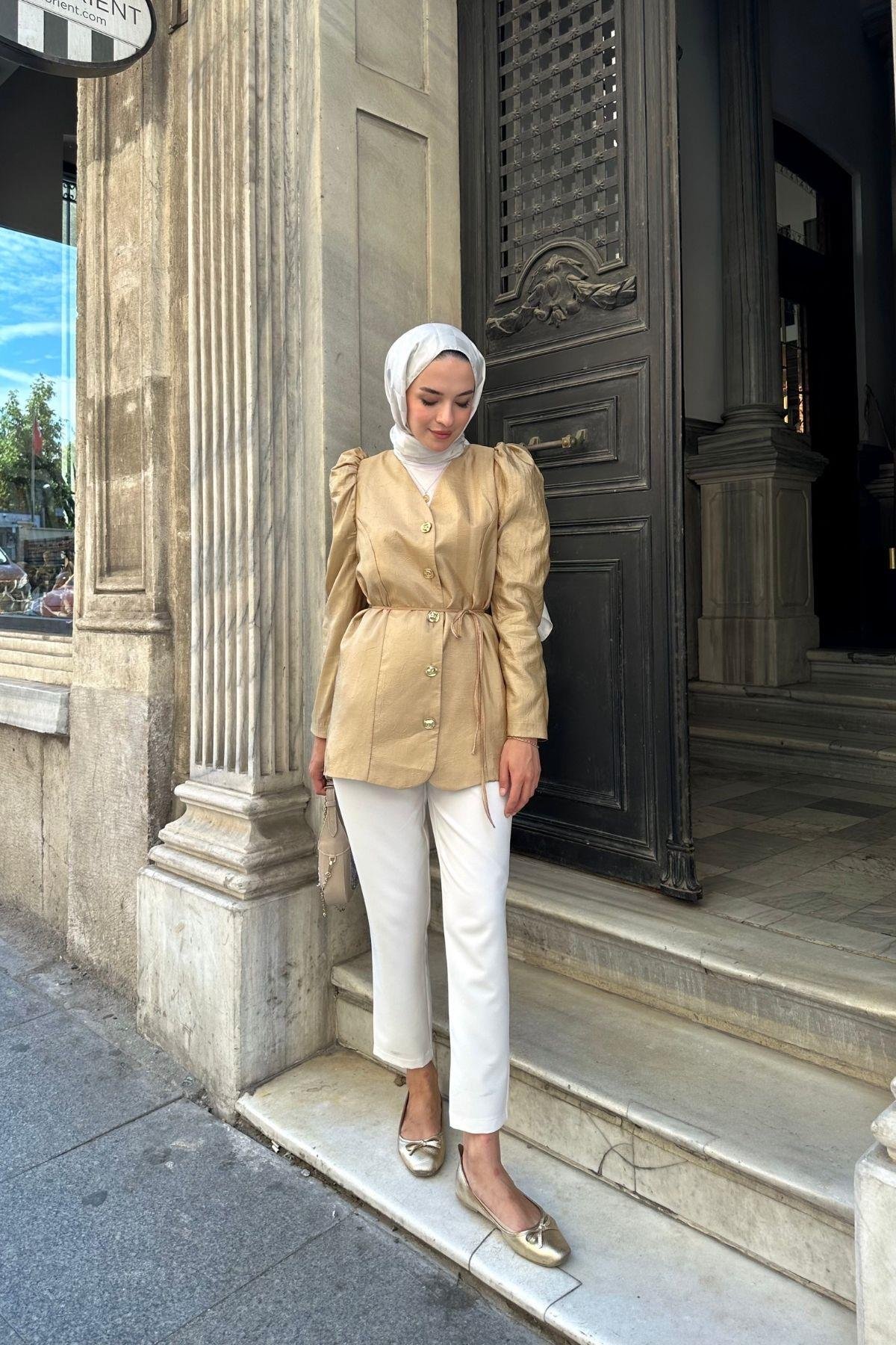 Moly Ceket Camel