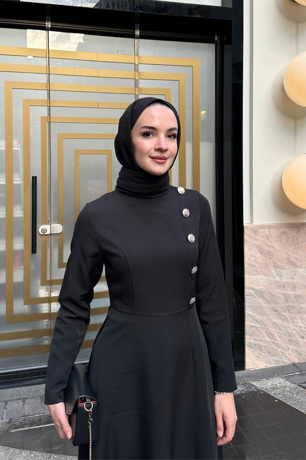 Muna Elbise Siyah