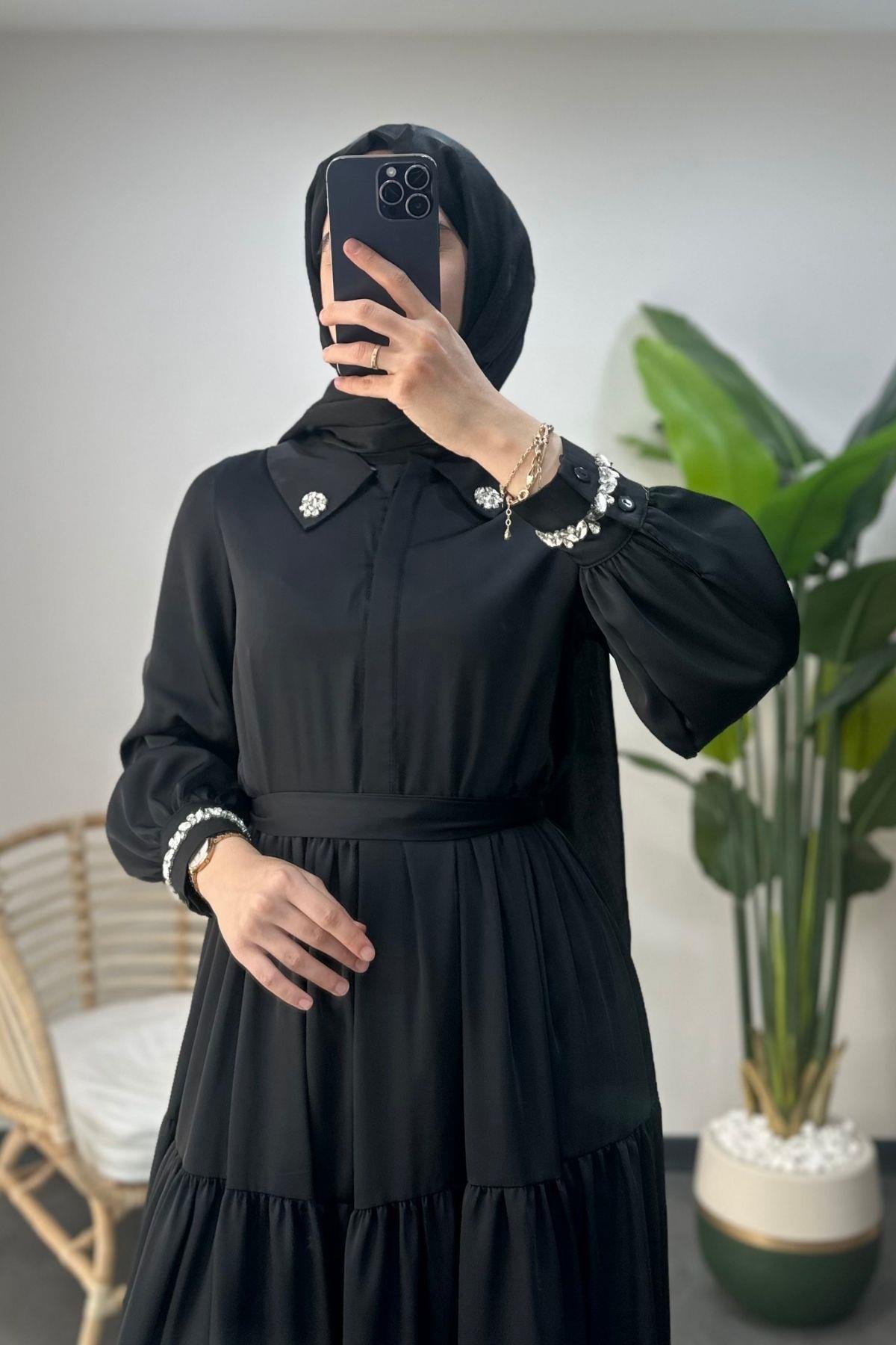 Neva Elbise Siyah