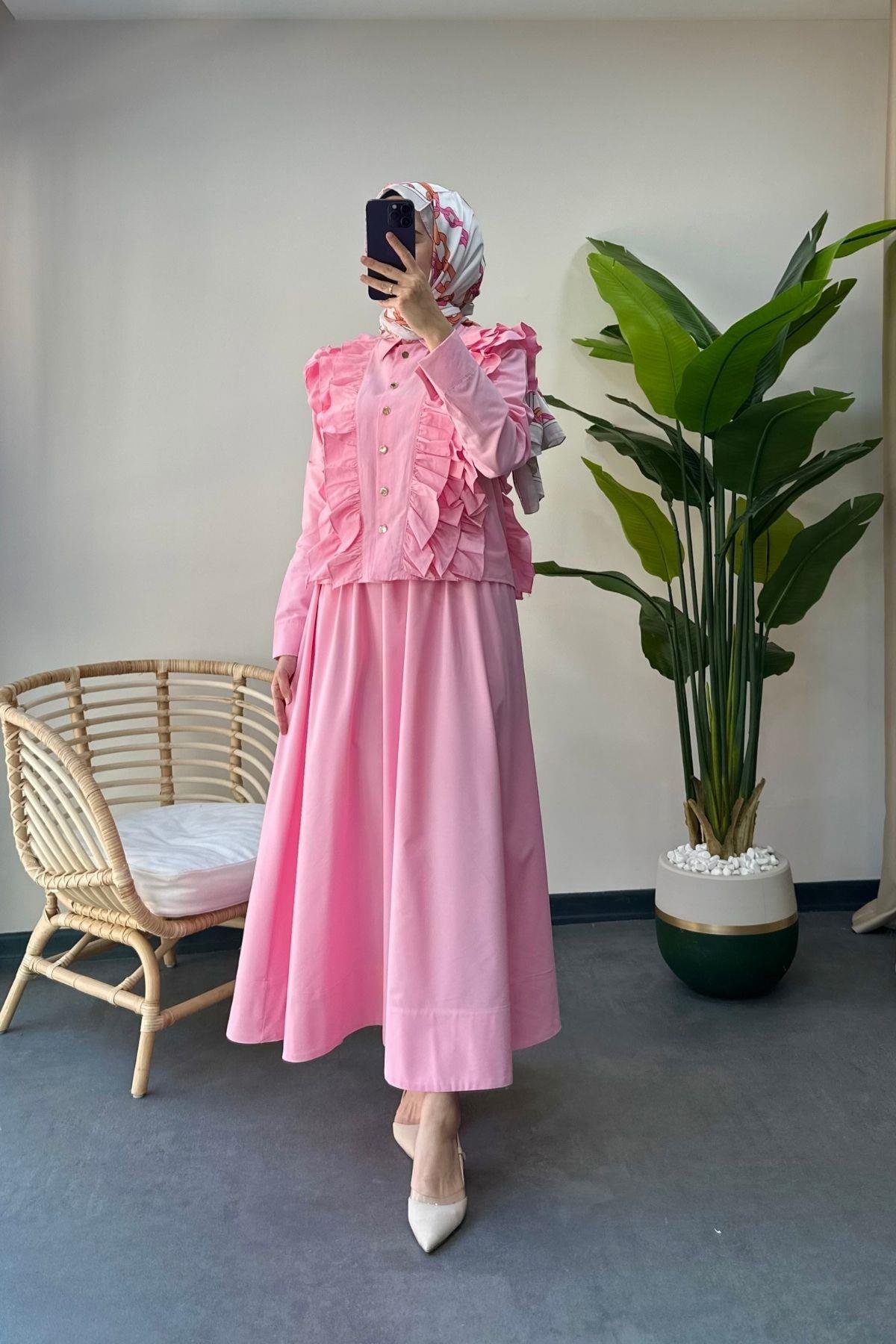 Nora Takım Pembe