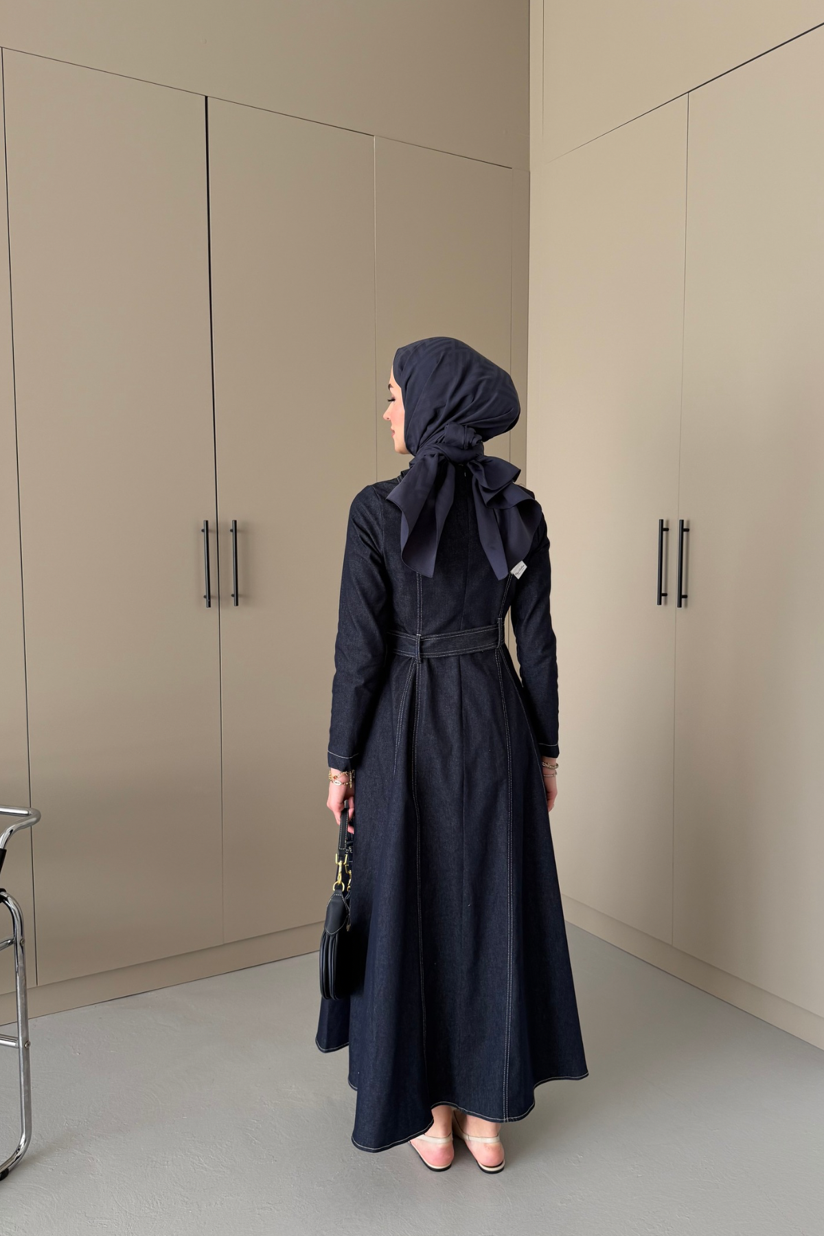 Rodi Denim Elbise Lacivert