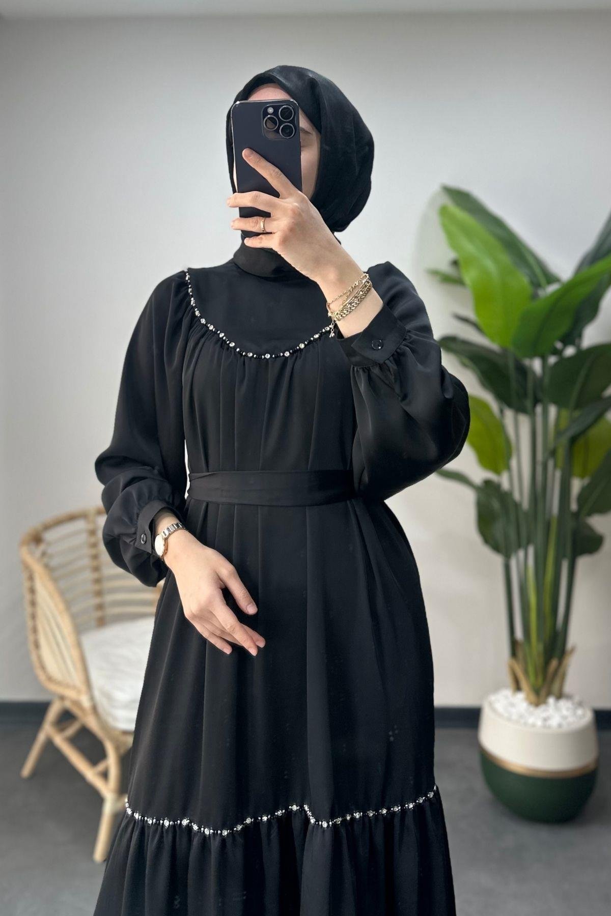 Ruby Elbise Siyah