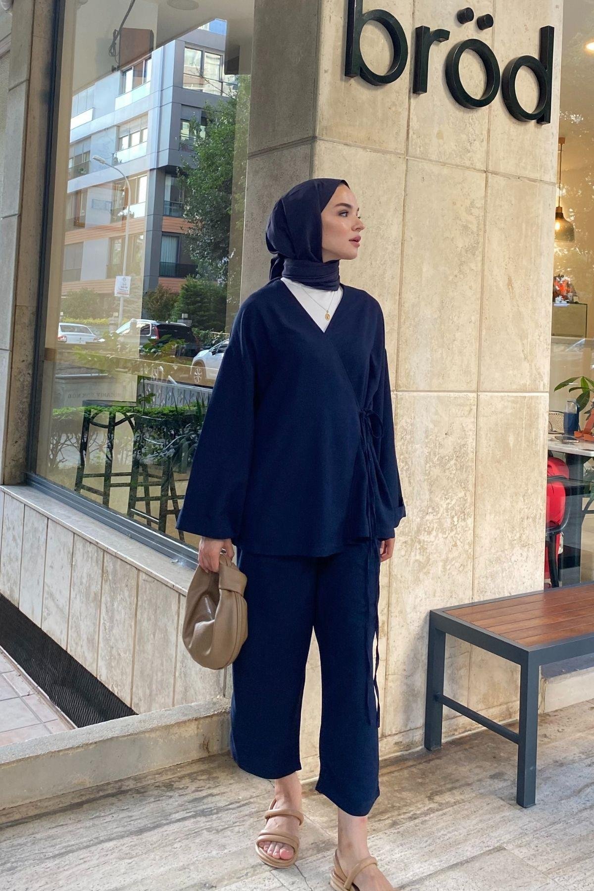 Sadre Keten Takım Lacivert