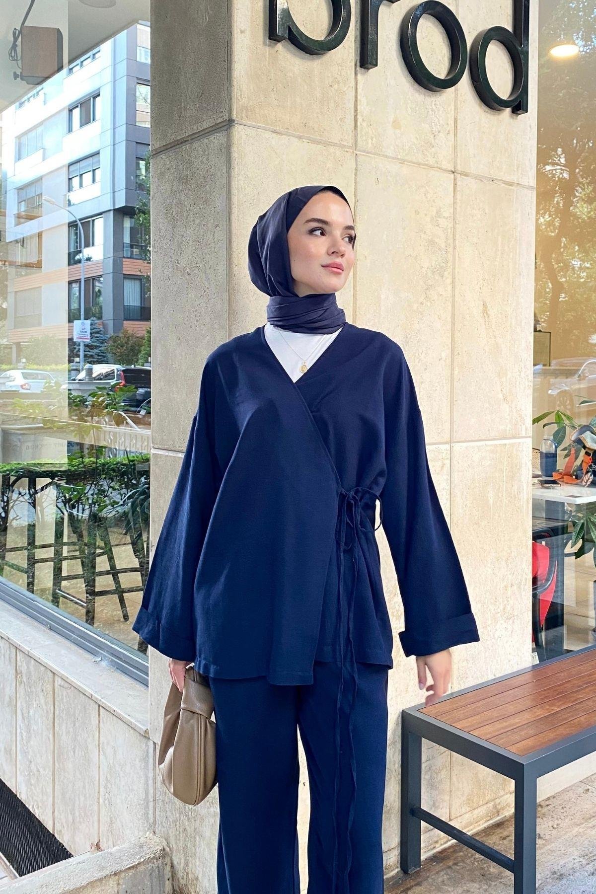 Sadre Keten Takım Lacivert