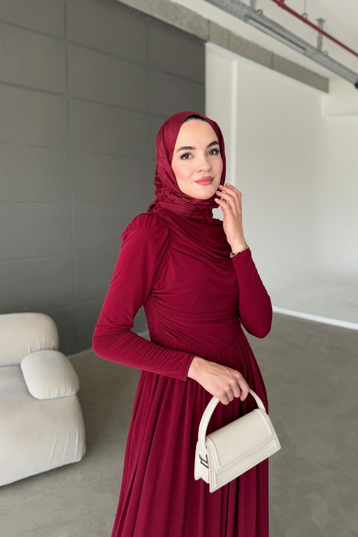 Sandy Elbise Bordo