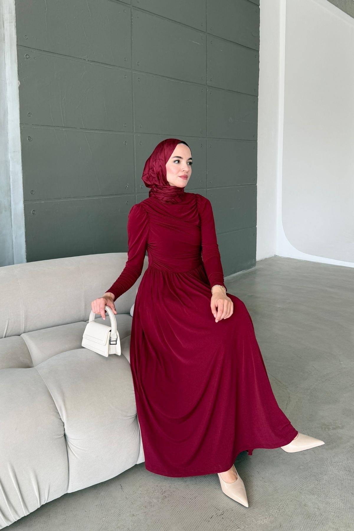 Sandy Elbise Bordo