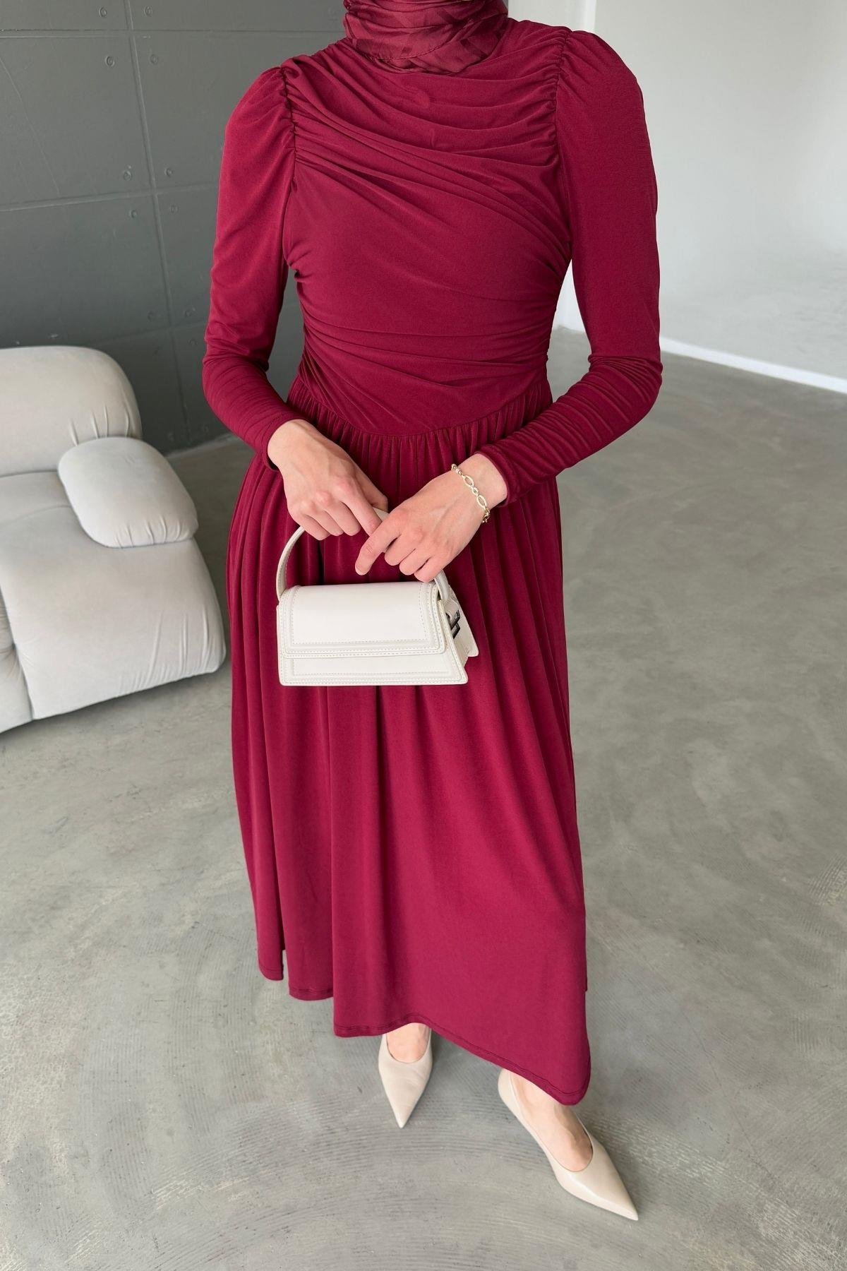 Sandy Elbise Bordo