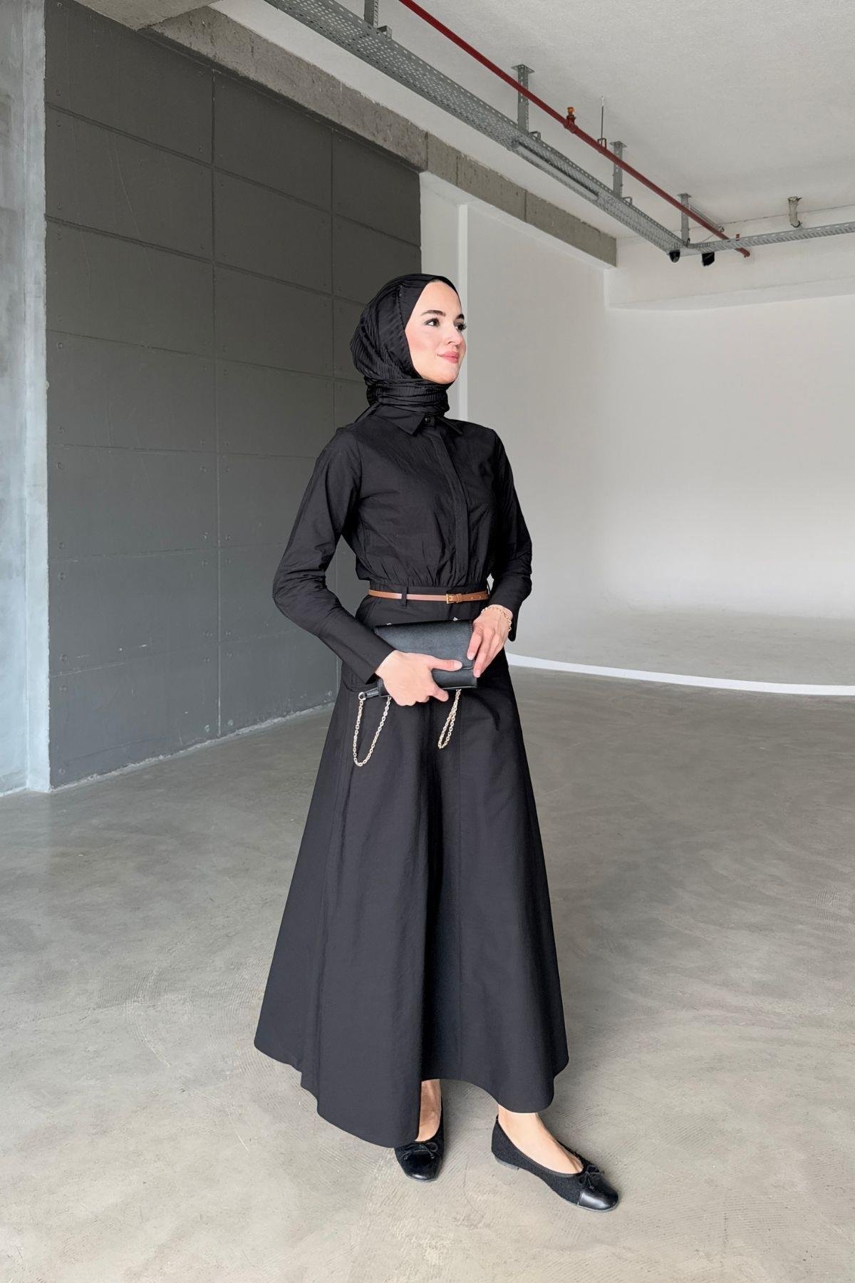 Sara Elbise Siyah