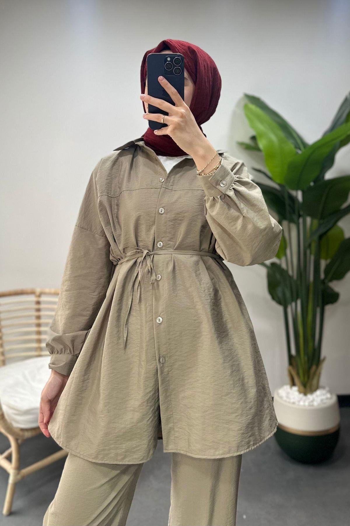 Sidra Takım Kahverengi