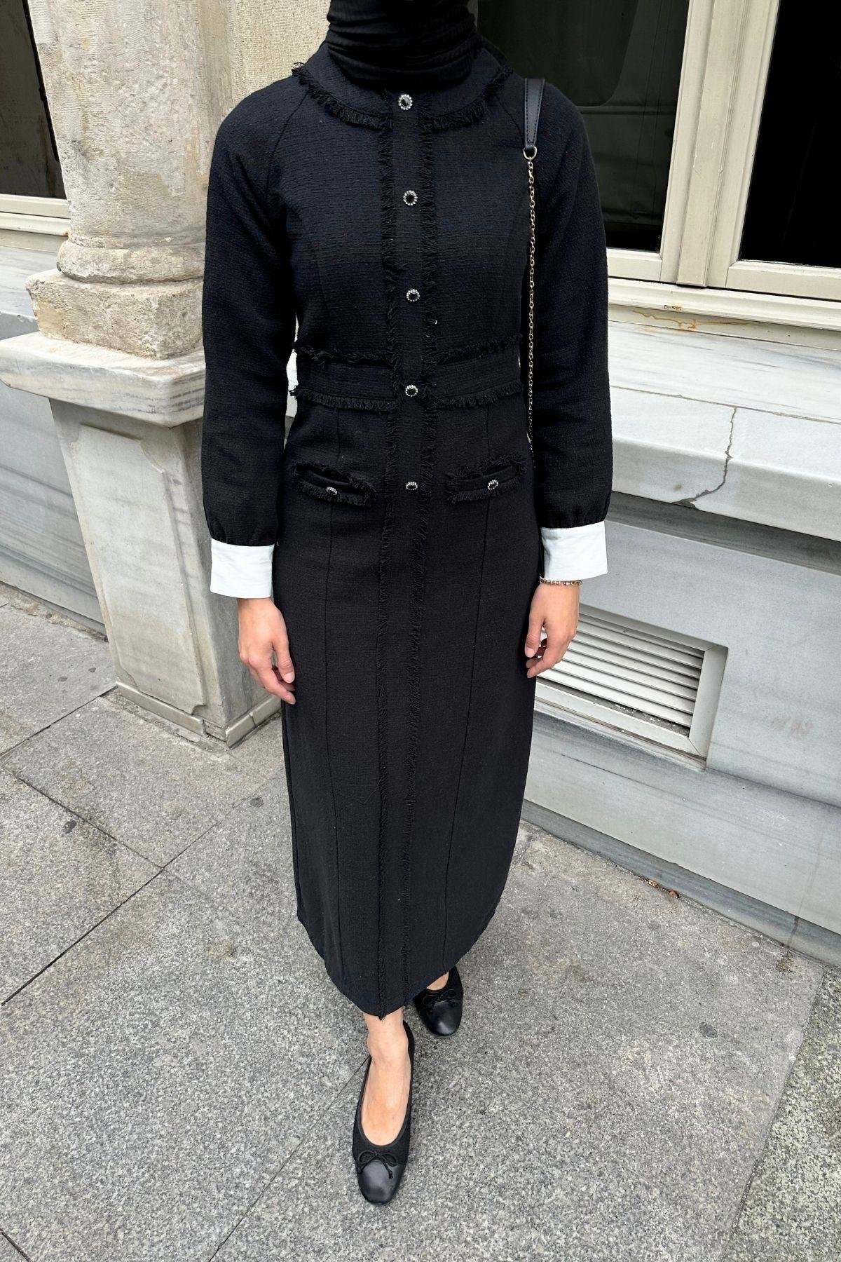 Vanessa Elbise Siyah