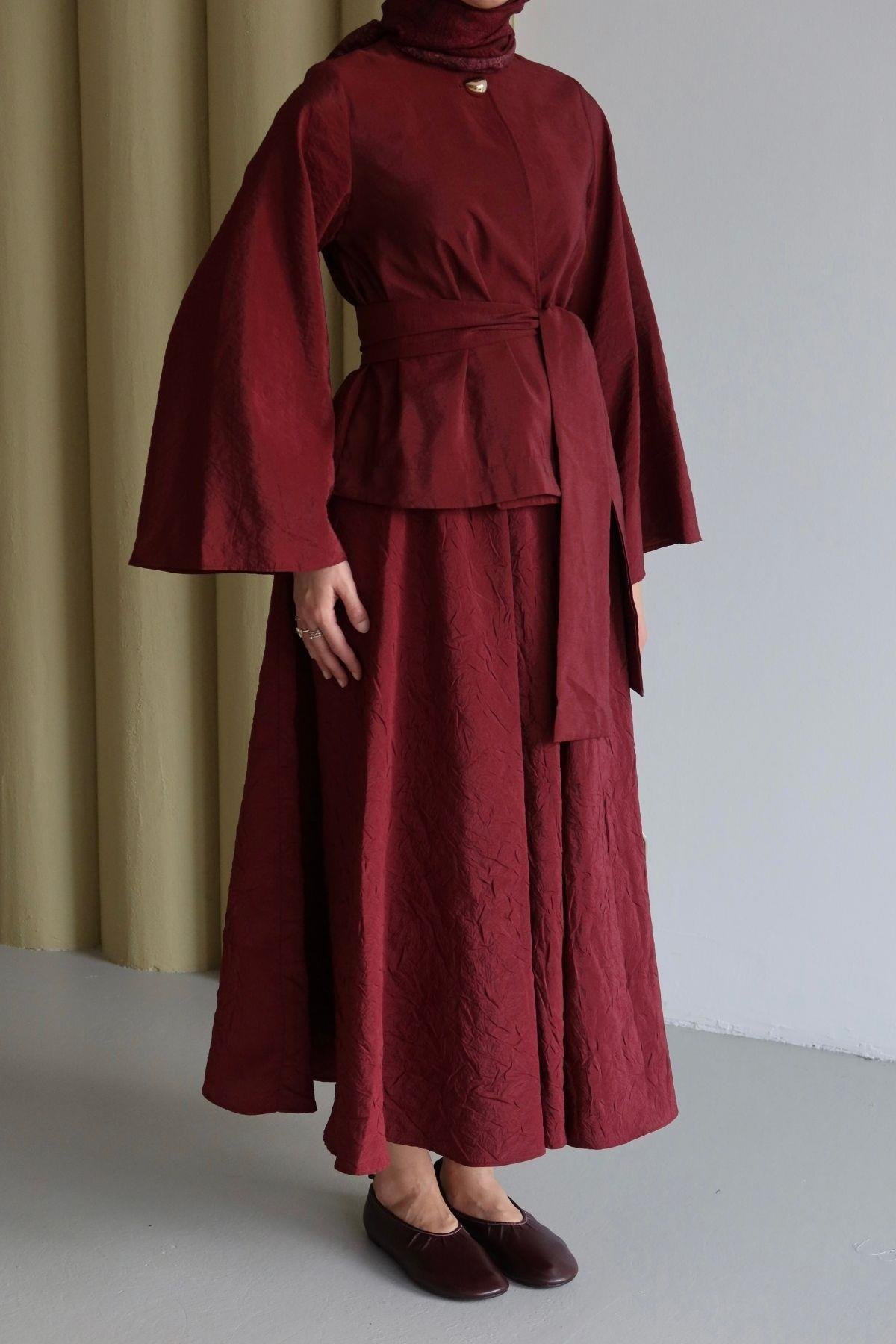 Velina Crush Takım Bordo