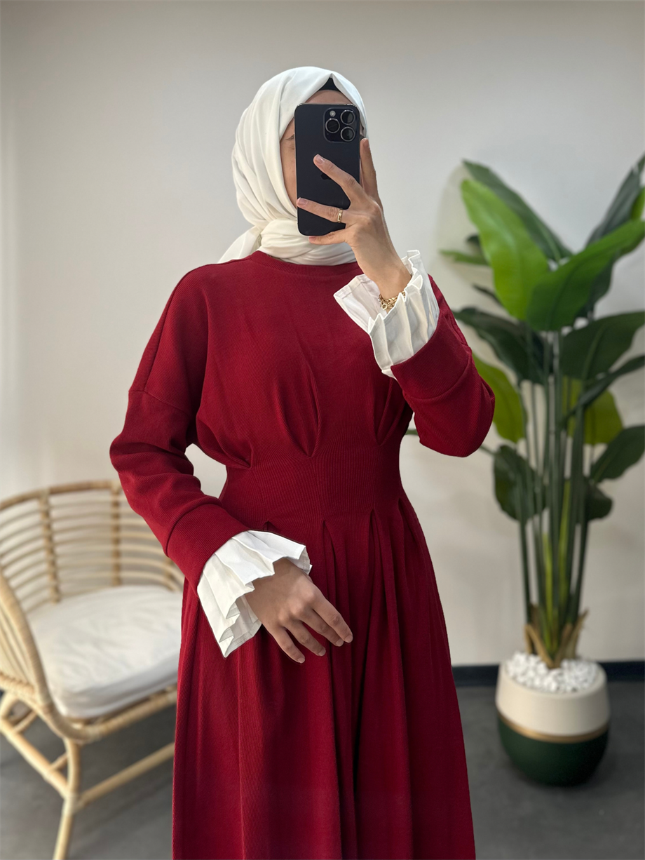 Vera Elbise Bordo