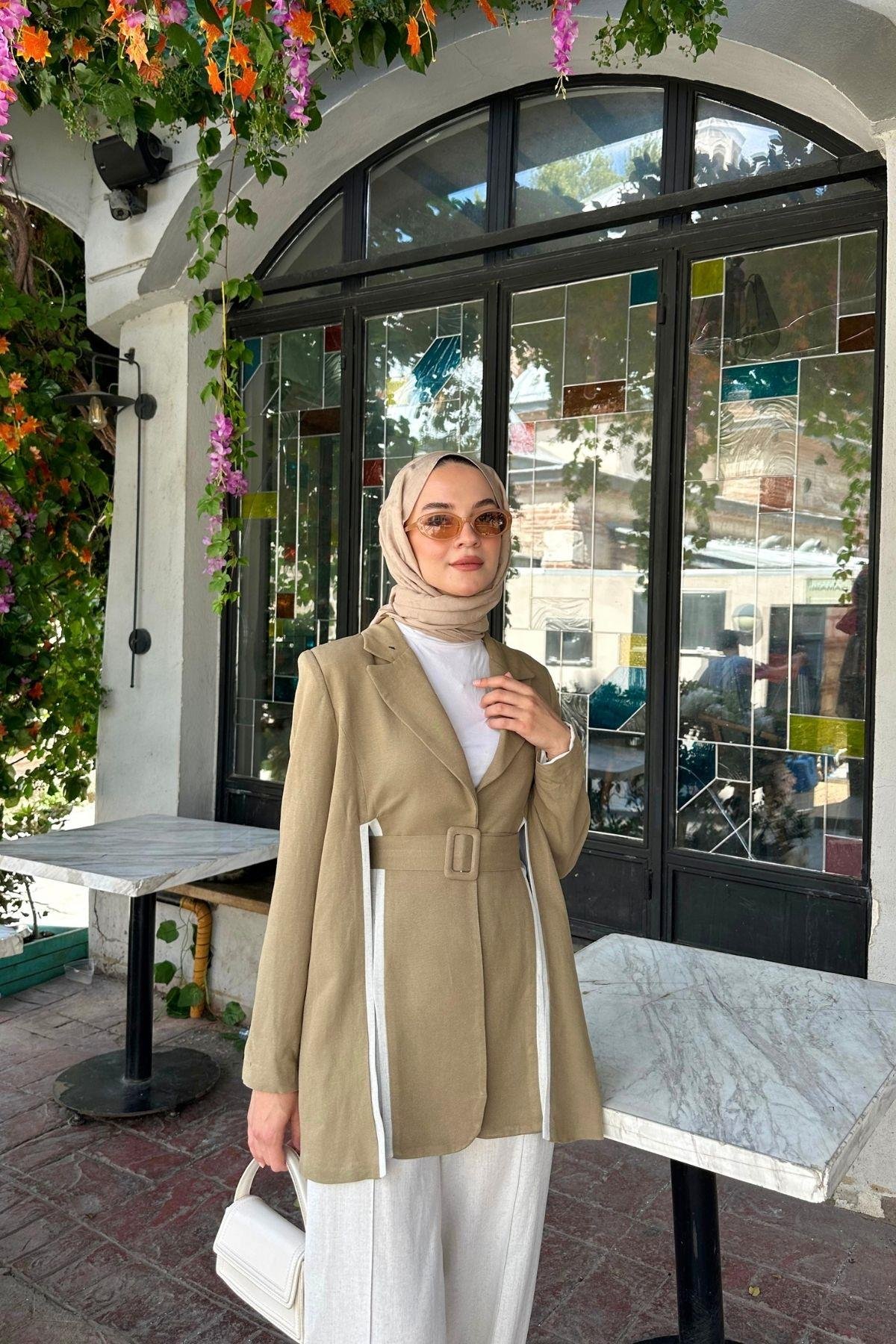 Zella Keten Ceketli Takım Haki