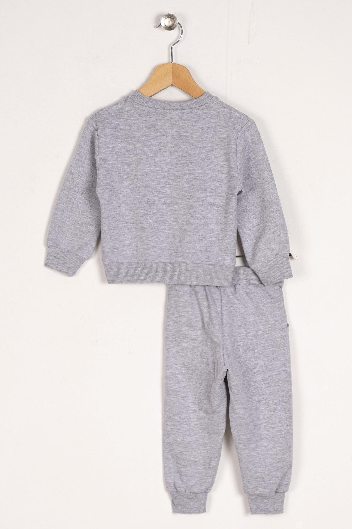 Acar 123021 Erkek Cocuk 2-5 Anımal Person Baskılı Esofman Takım