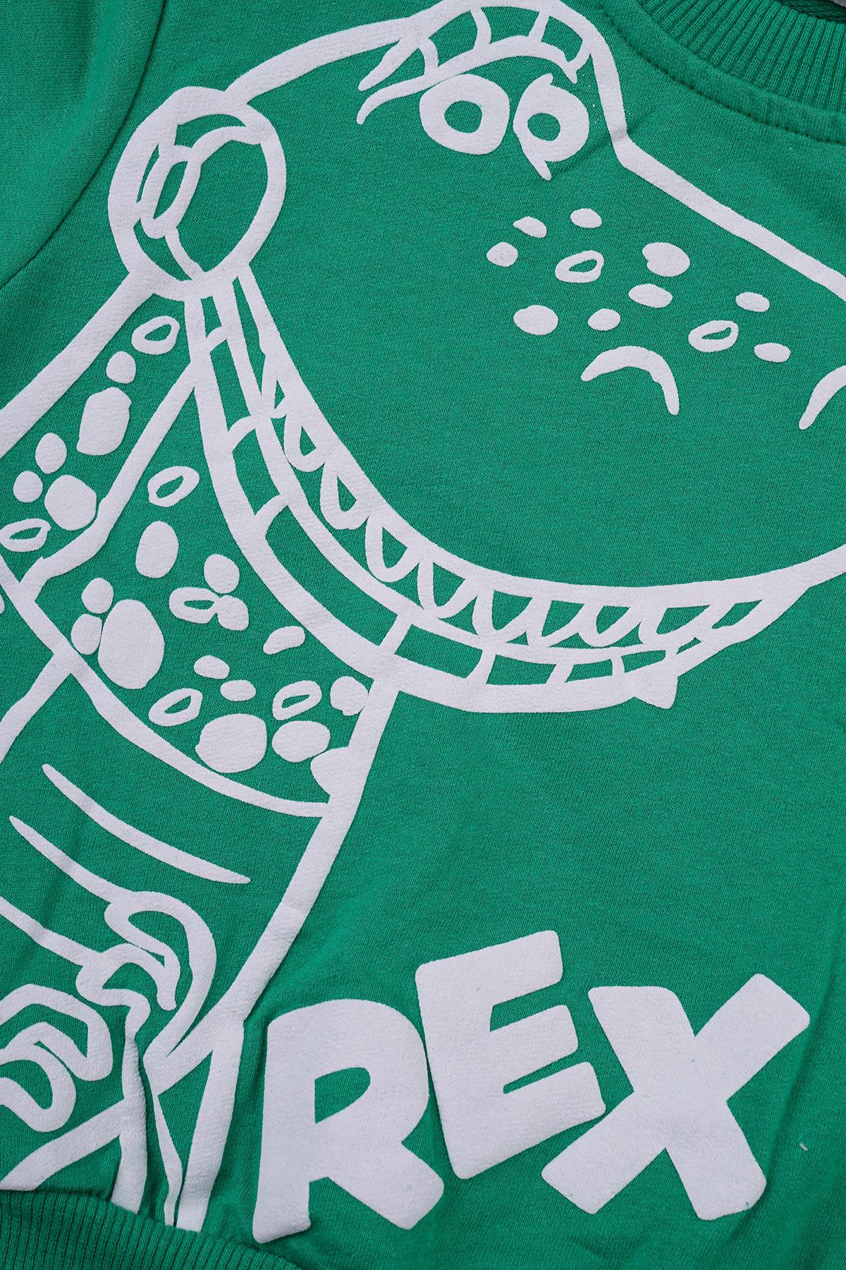 Acar 123047 Erkek Cocuk 3-7 Yas Tımsah Rex Baskılı Ikılı Takım