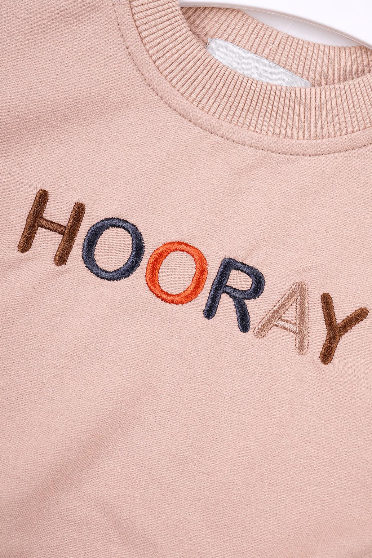 Acar 123055 Erkek Cocuk 2-5 Hooray Baskılı Ikılı Takım