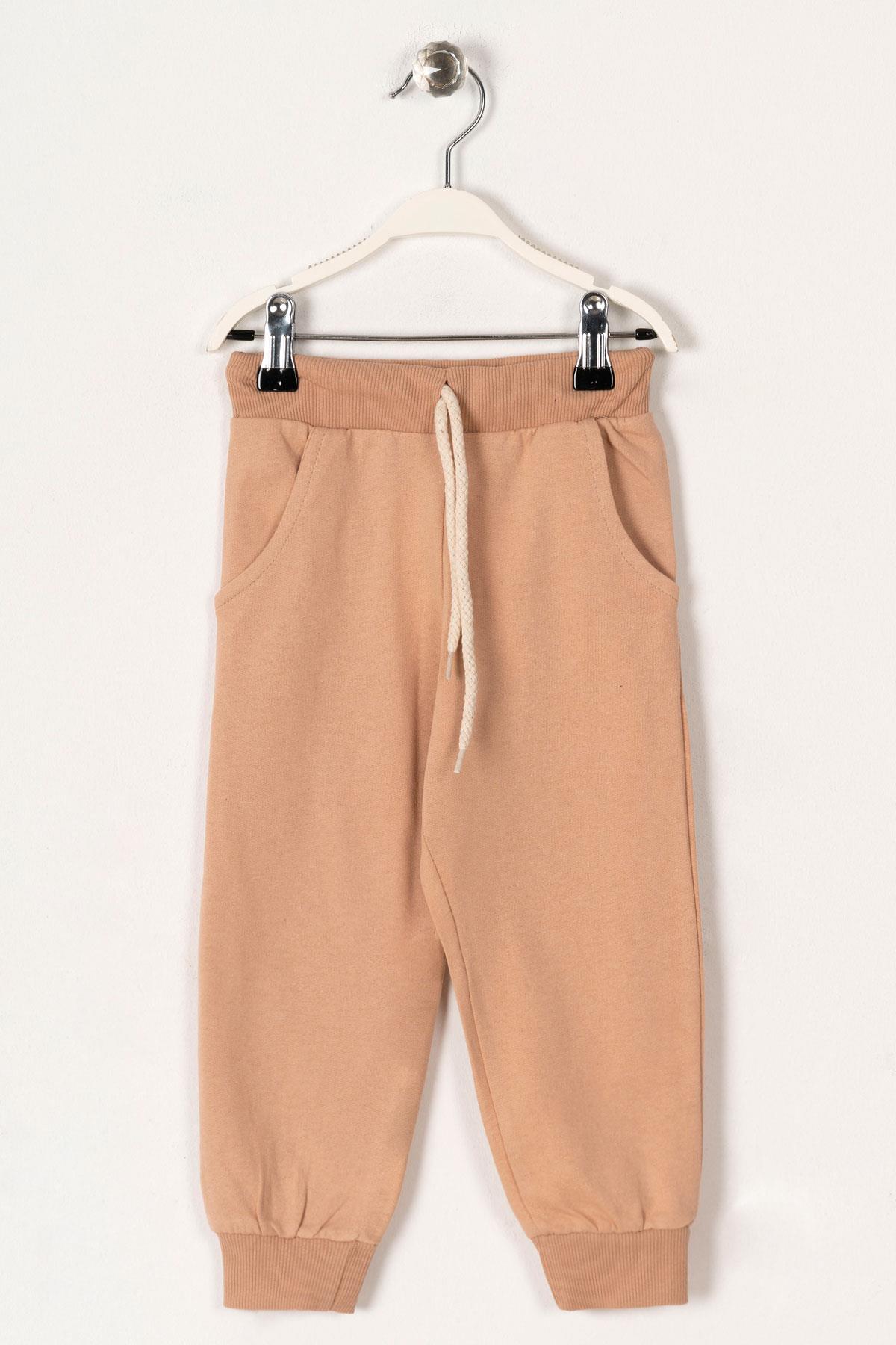 Acar 123081 Erkek Cocuk 2-5 Yas Bel Paca Lastıklı Esofman Tek Alt