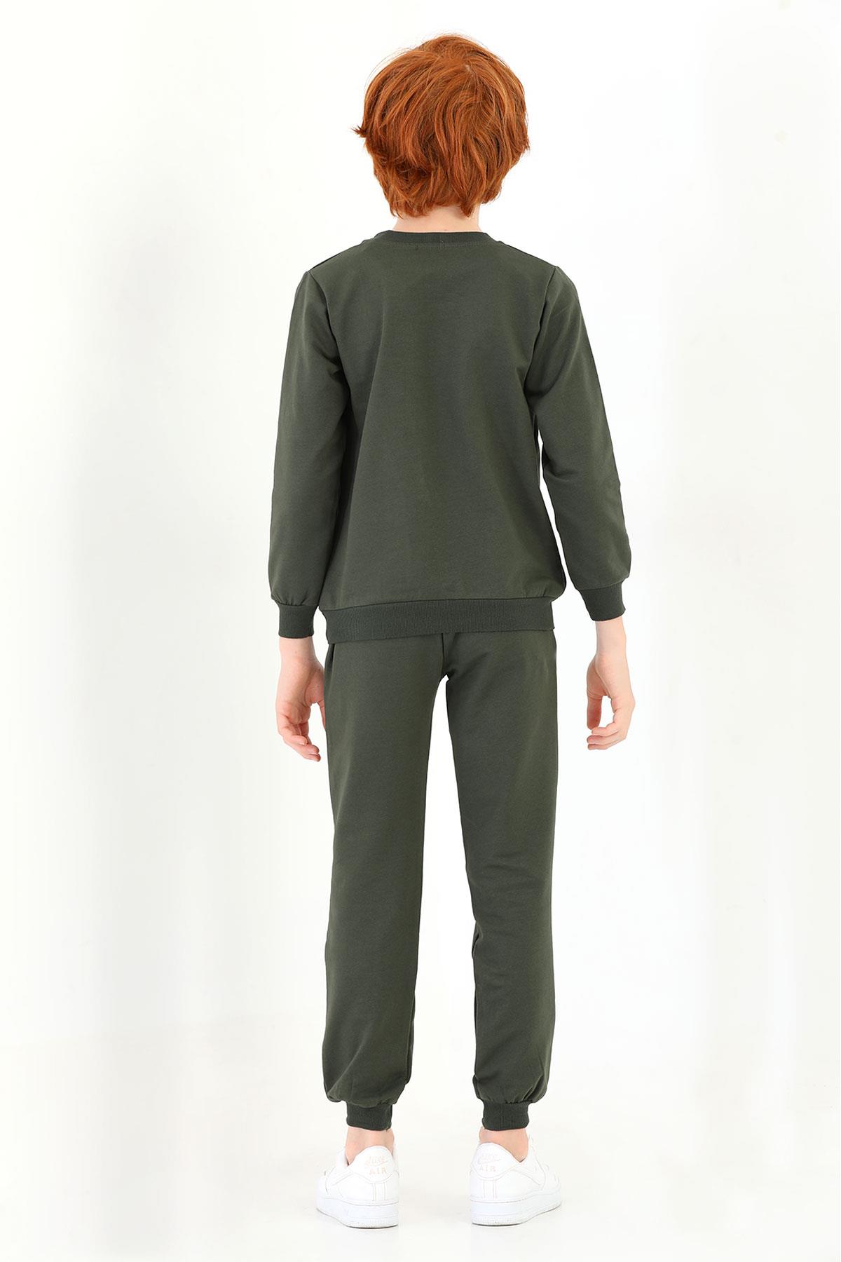 Acar 221640-321640 Erkek Cocuk 3-12 Yas Keep On Rısıng Baskılı Esofman Takım