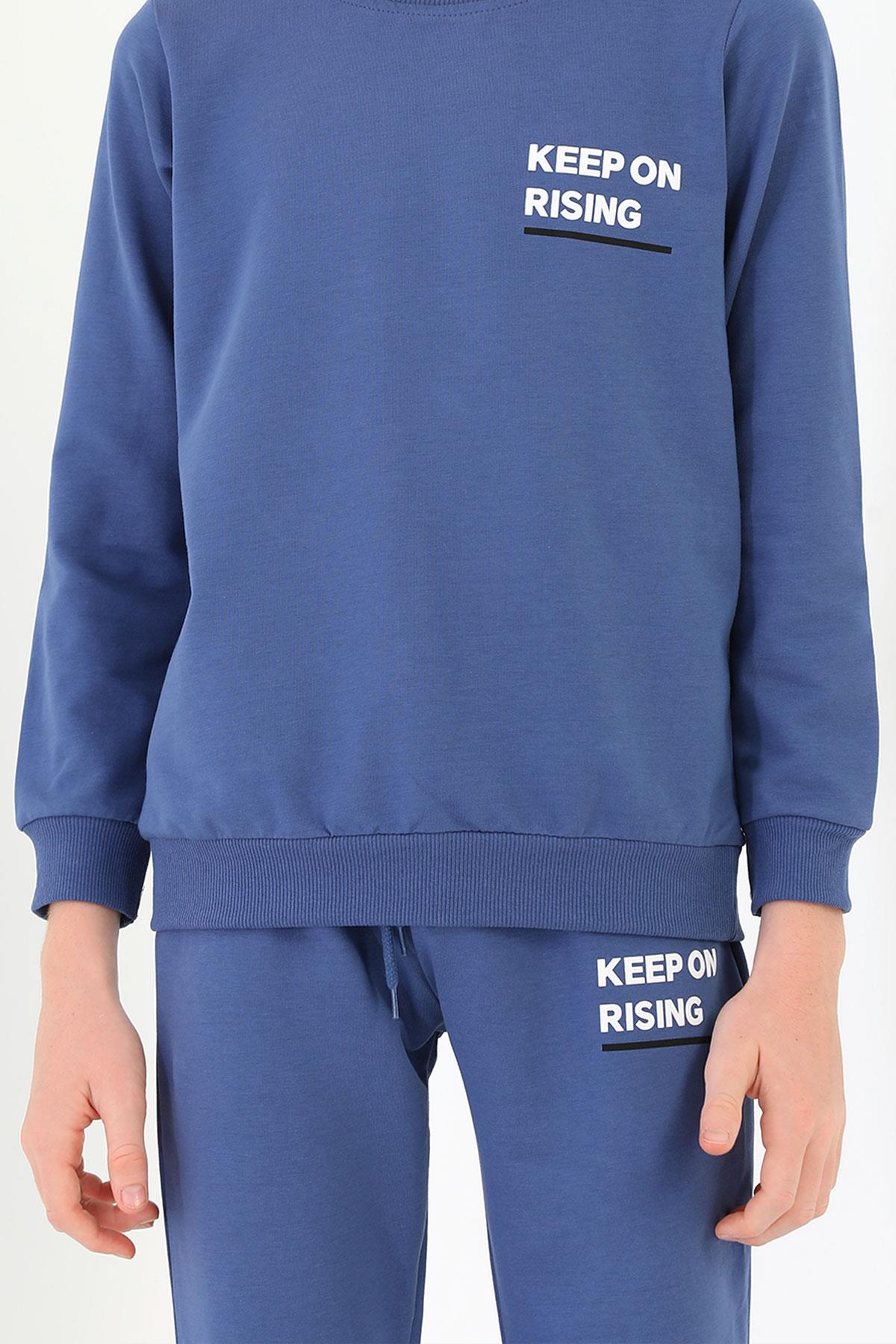 Acar 221640-321640 Erkek Cocuk 3-12 Yas Keep On Rısıng Baskılı Esofman Takım