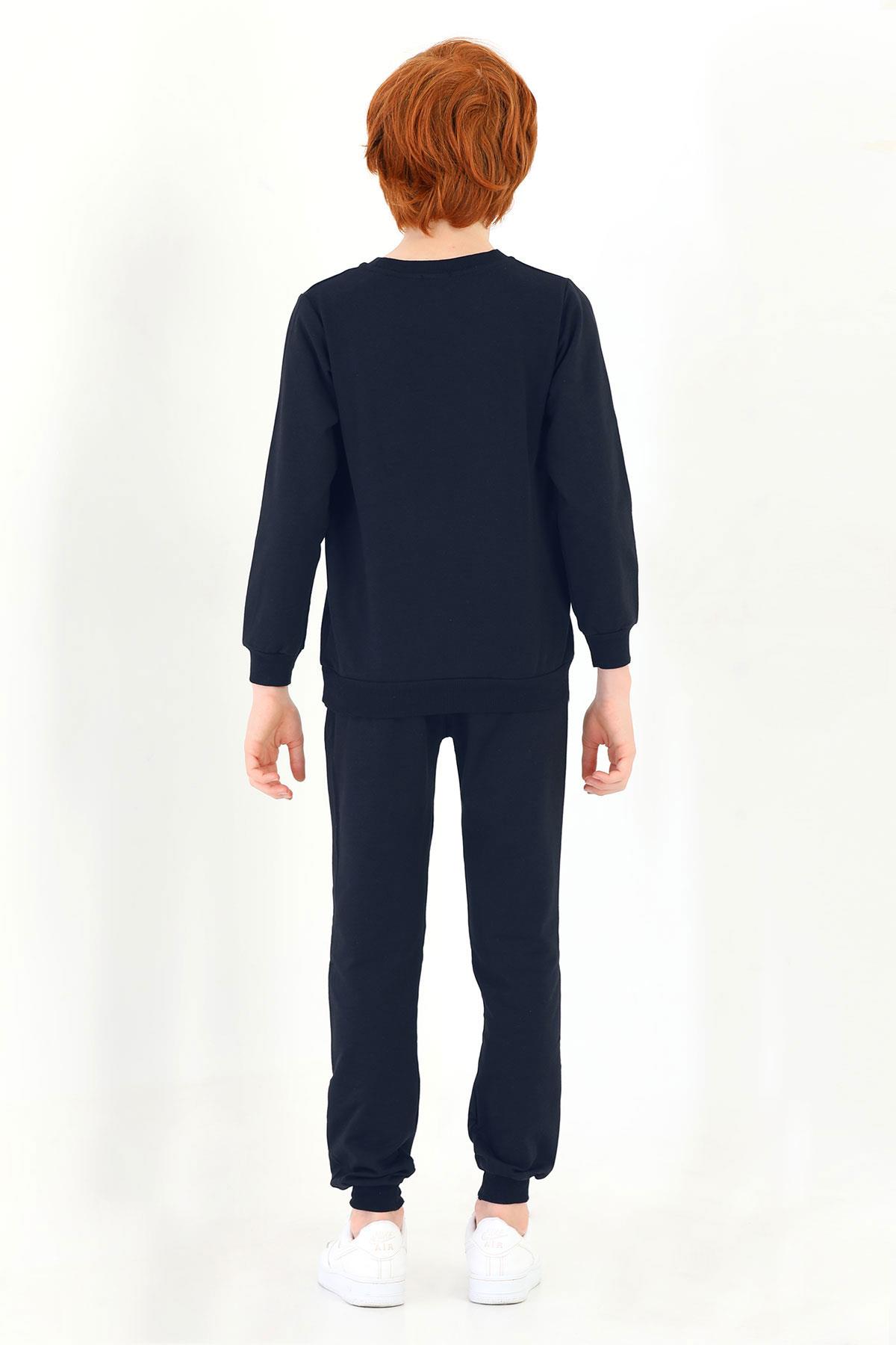 Acar 221640-321640 Erkek Cocuk 3-12 Yas Keep On Rısıng Baskılı Esofman Takım