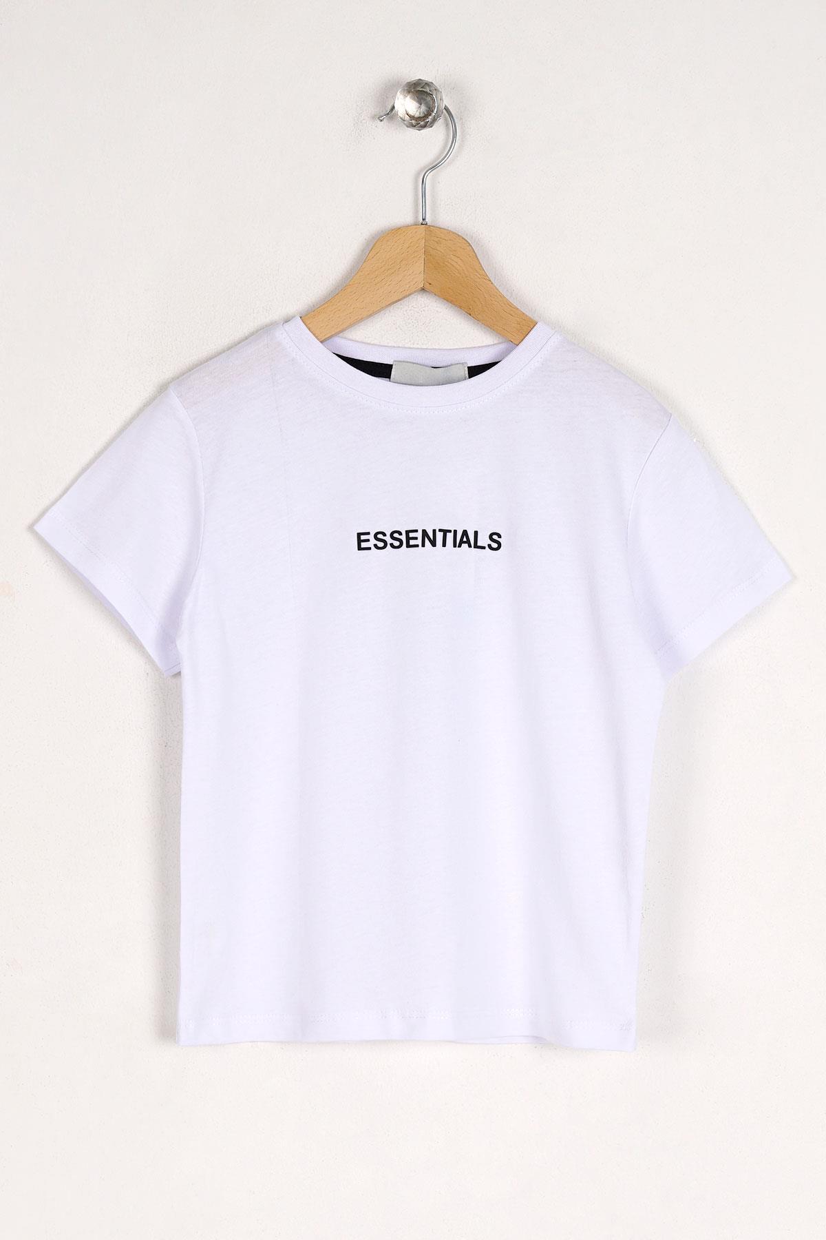 Acar 222068 Erkek Cocuk 6-9 Yas Essentılals Baskılı Tshırt
