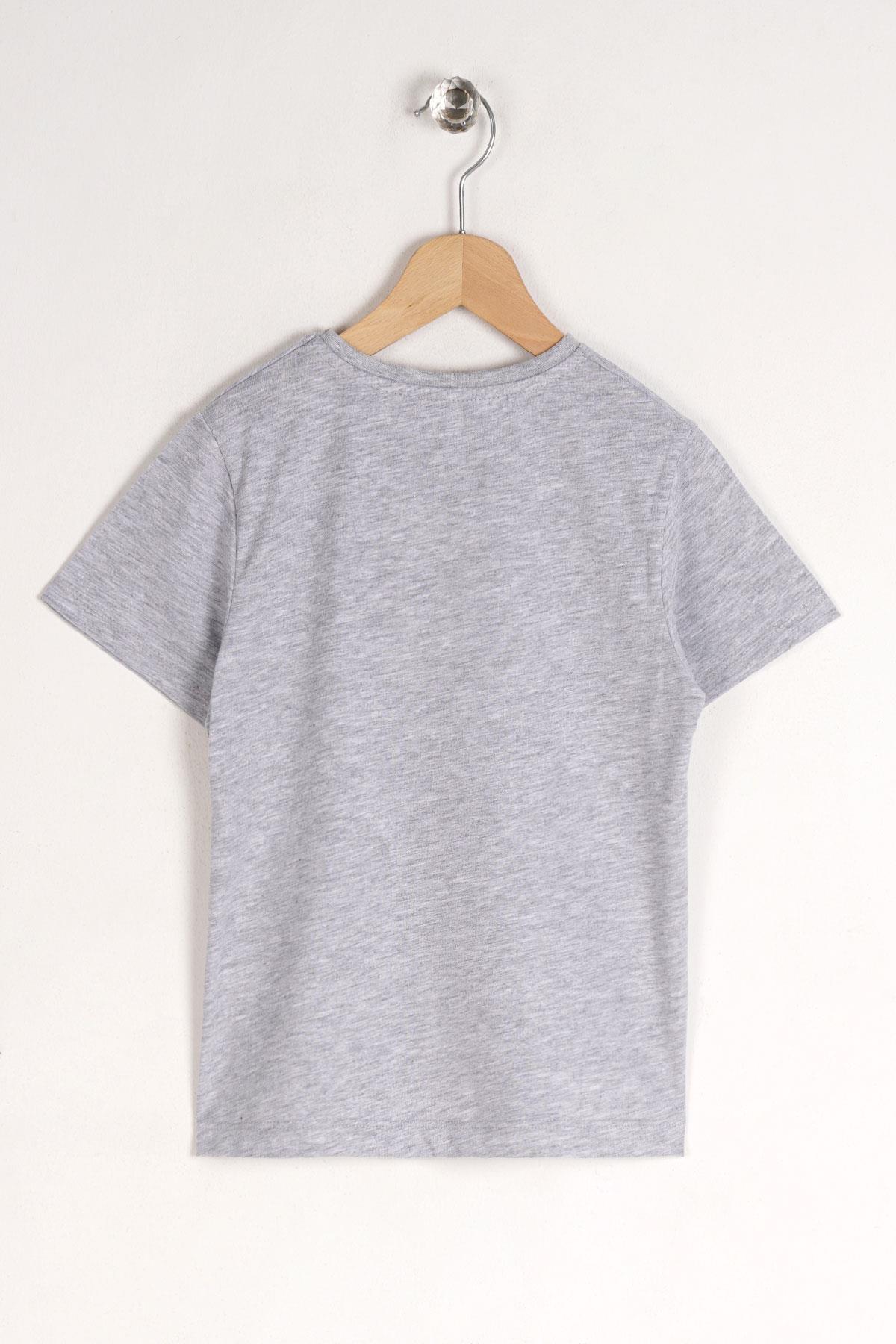 Acar 222082 Erkek Cocuk 6-9 Yas Ayı Baskılı Tshırt