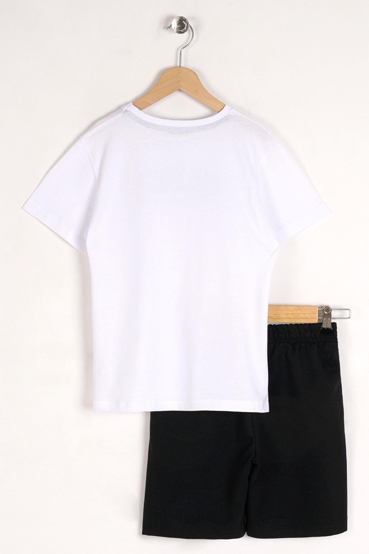 Acar 322096 Erkek Cocuk 8-12  Yas Never Baskılı Kaprılı Takım