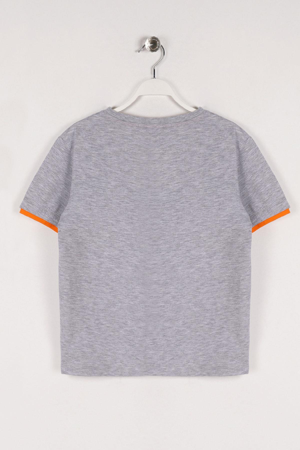 Acar 322120 Erkek Cocuk 10-13 Yas Freedom Baskılı Tshırt