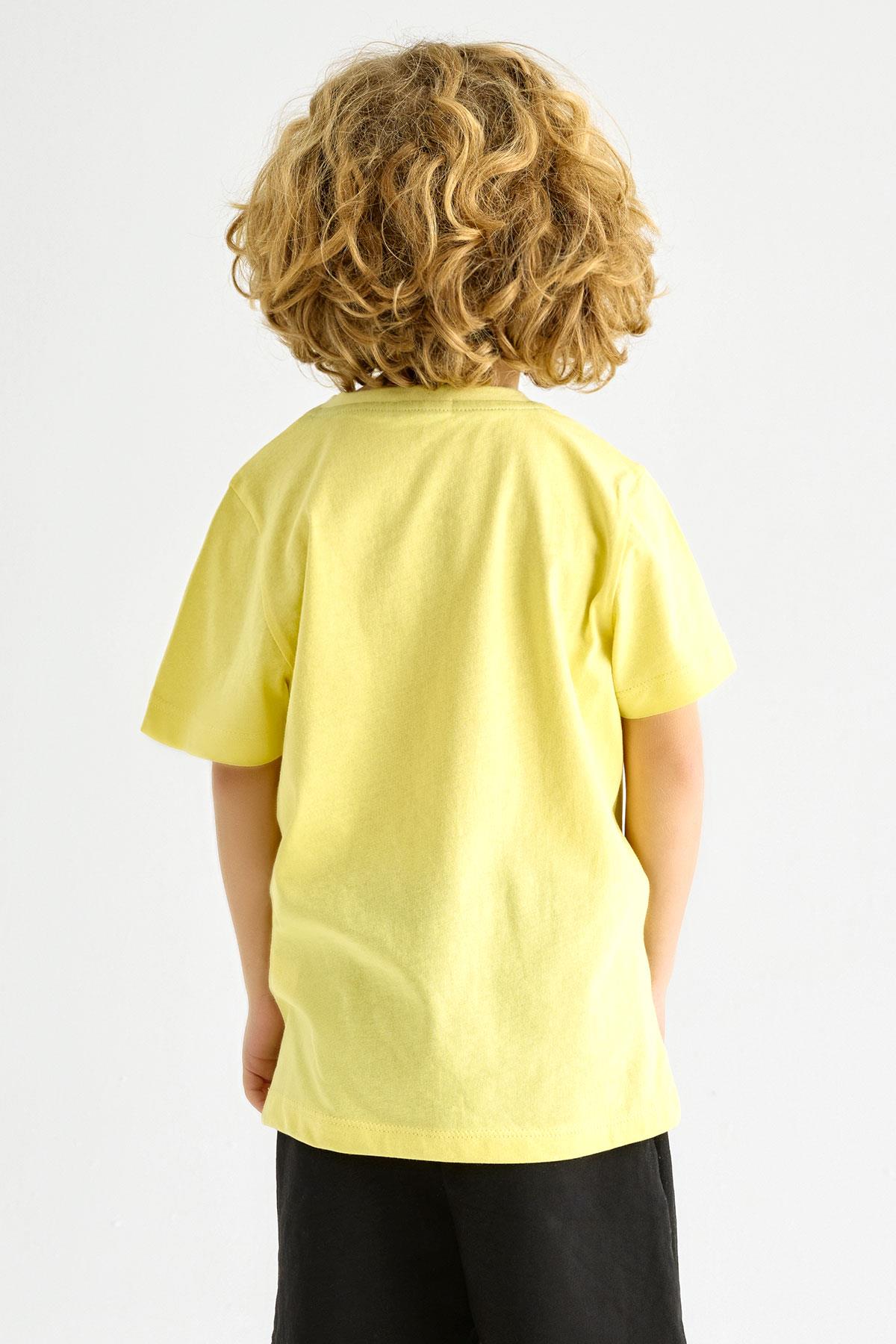 Acar 322156 Erkek Cocuk 10-13 Yas Tımeless Baskılı Tshırt