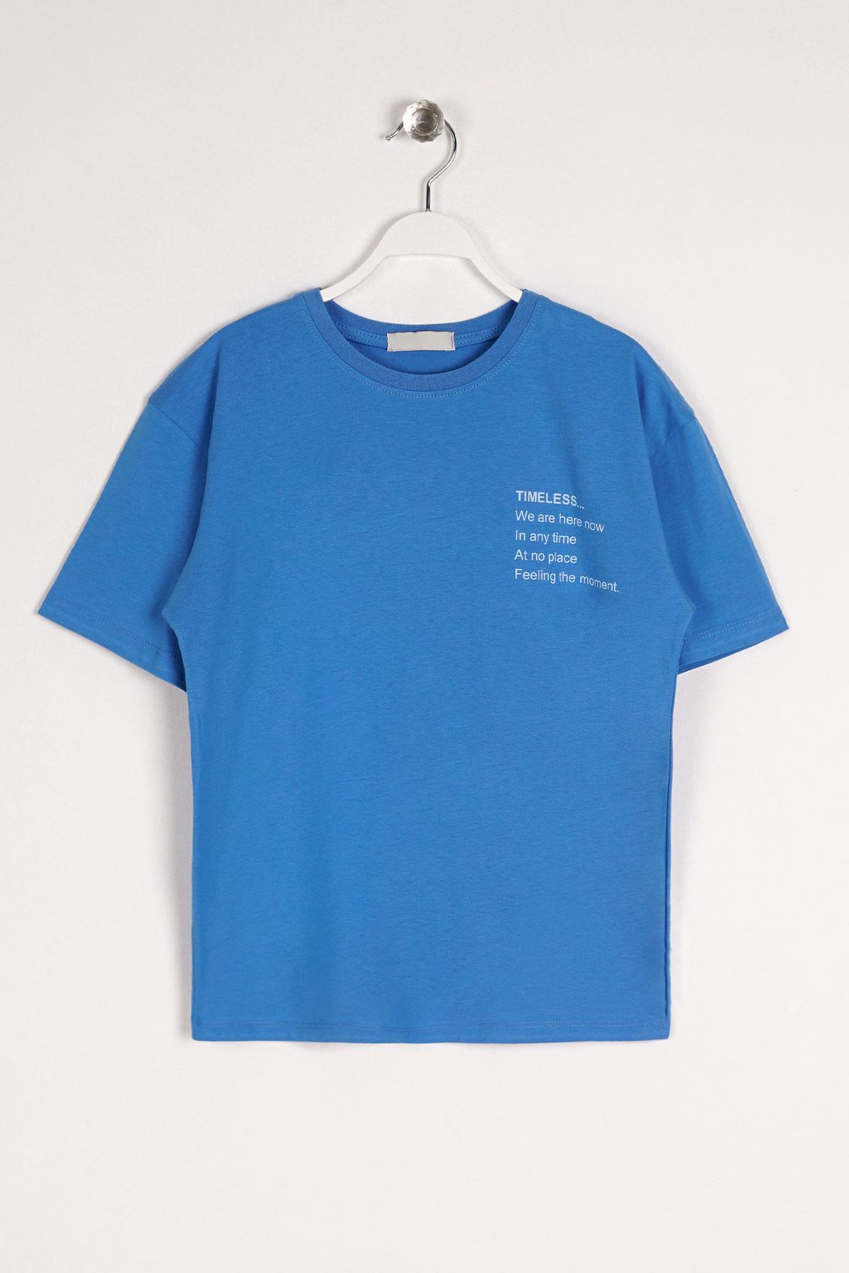 Acar 322156 Erkek Cocuk 10-13 Yas Tımeless Baskılı Tshırt